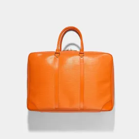 Louis Vuitton Sirius 45 Orange Epi Leather Travel Bag