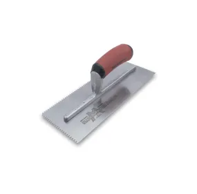 11" X 4-1/2" V-Shaped DuraSoft® Notched Trowel