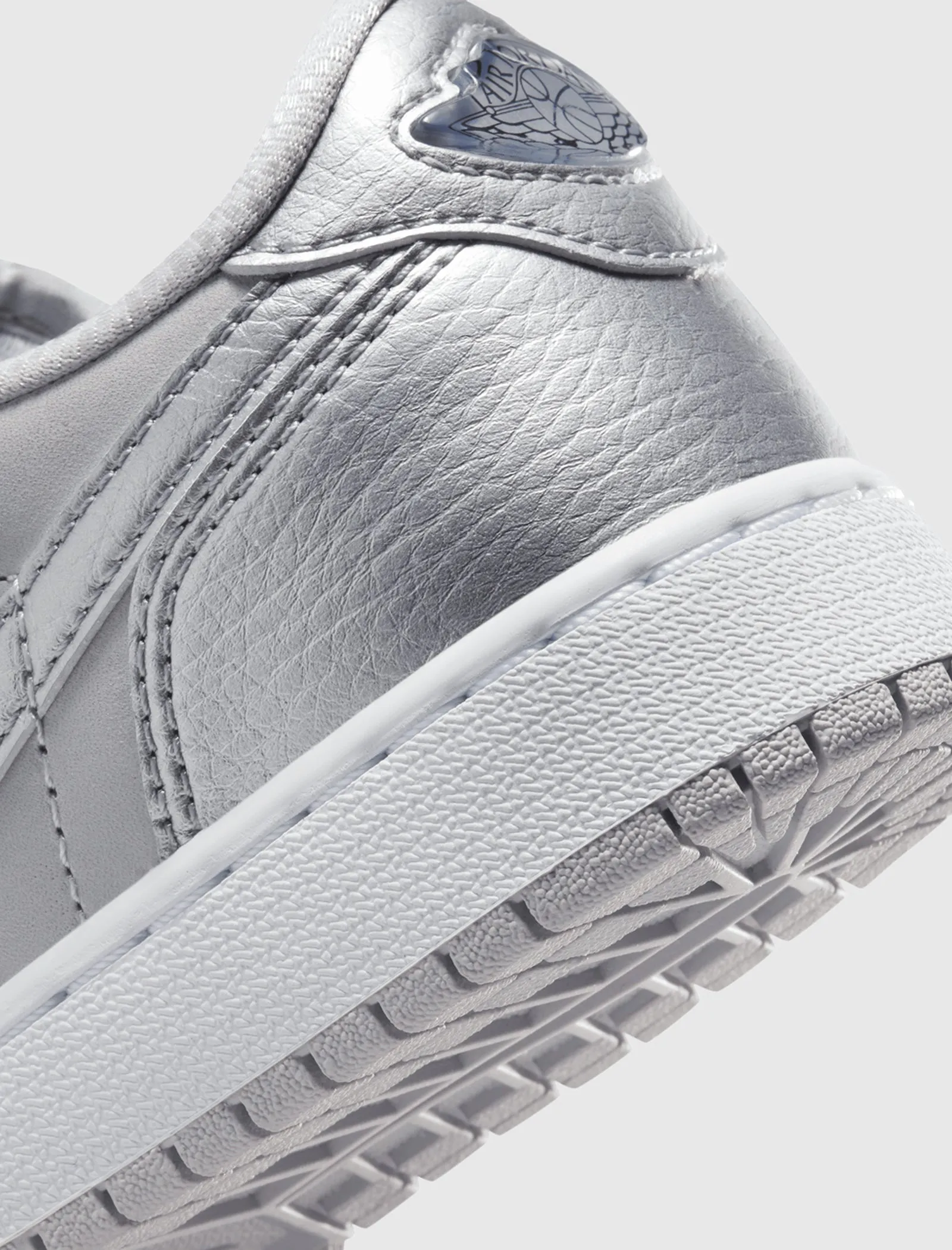 AIR JORDAN 1 LOW OG "METALLIC SILVER"  GS