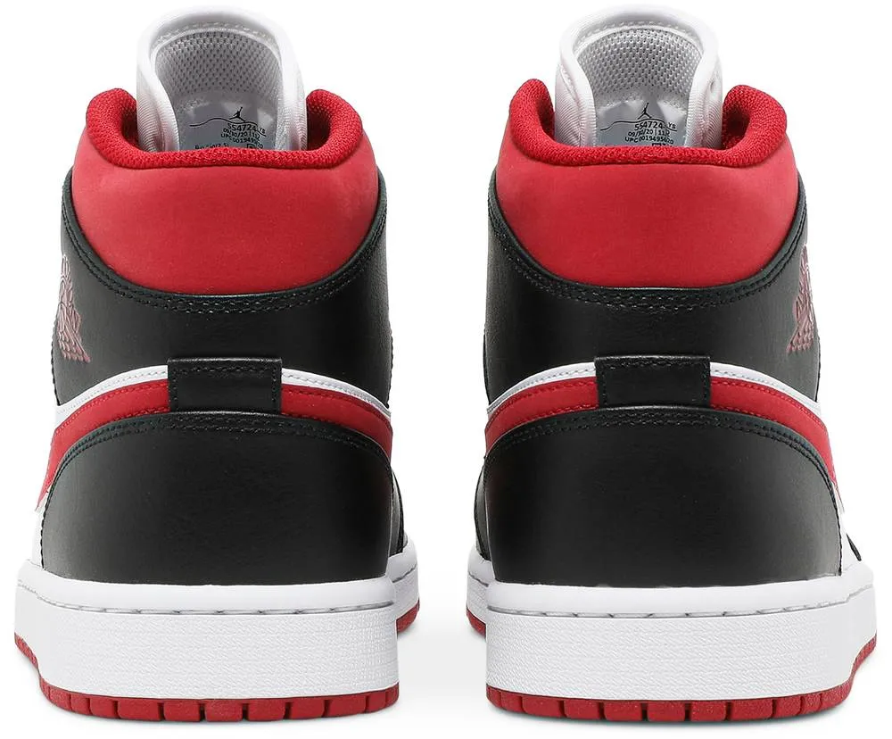 Air Jordan 1 Mid 'Black Gym Red' (Size UK8)