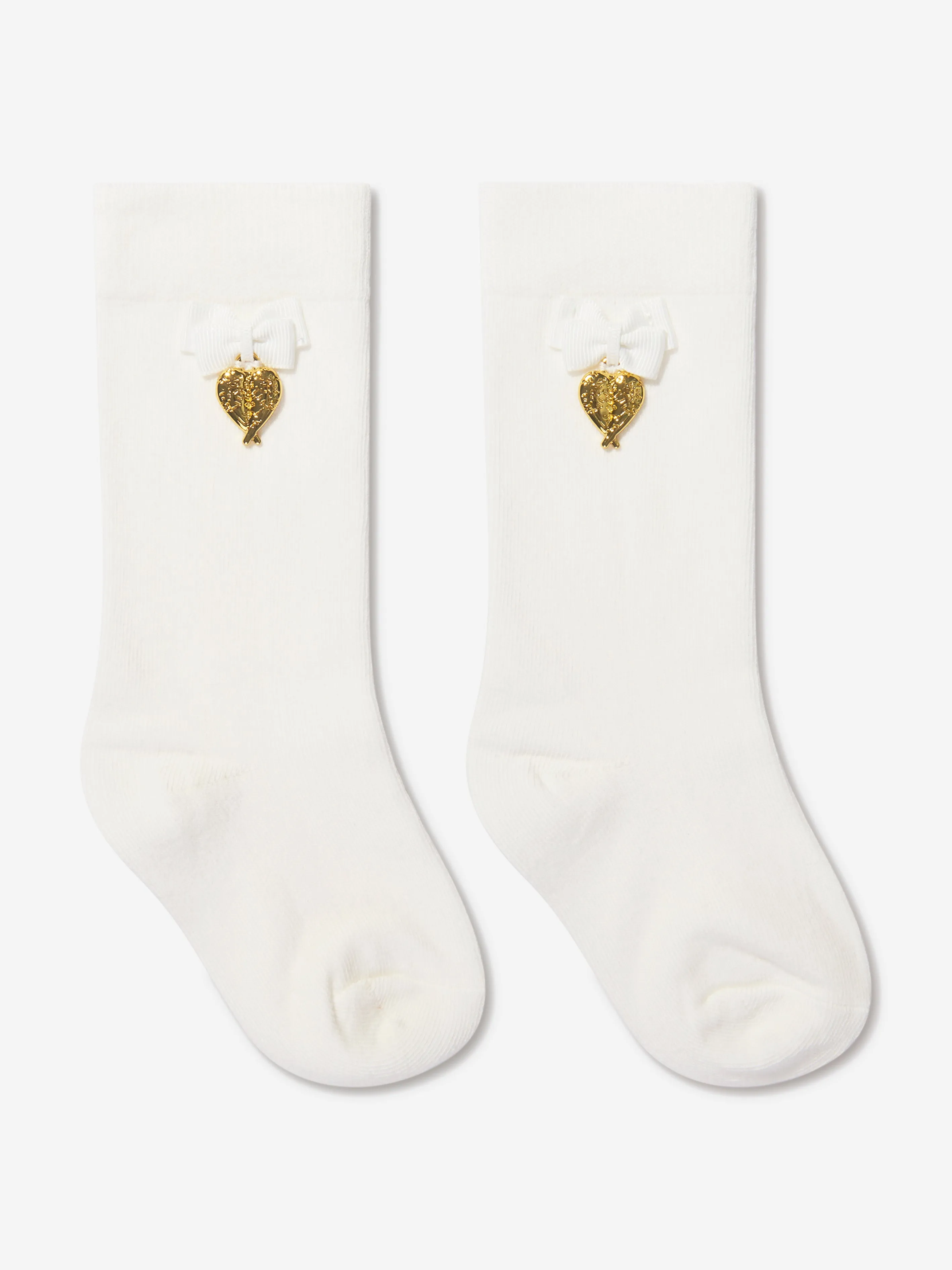 Angels Face Girls Charming Socks in White