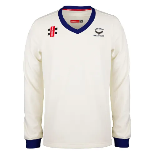 Arreton Cricket Club Adult's Ivory / Navy Pro Performance Match Sweater