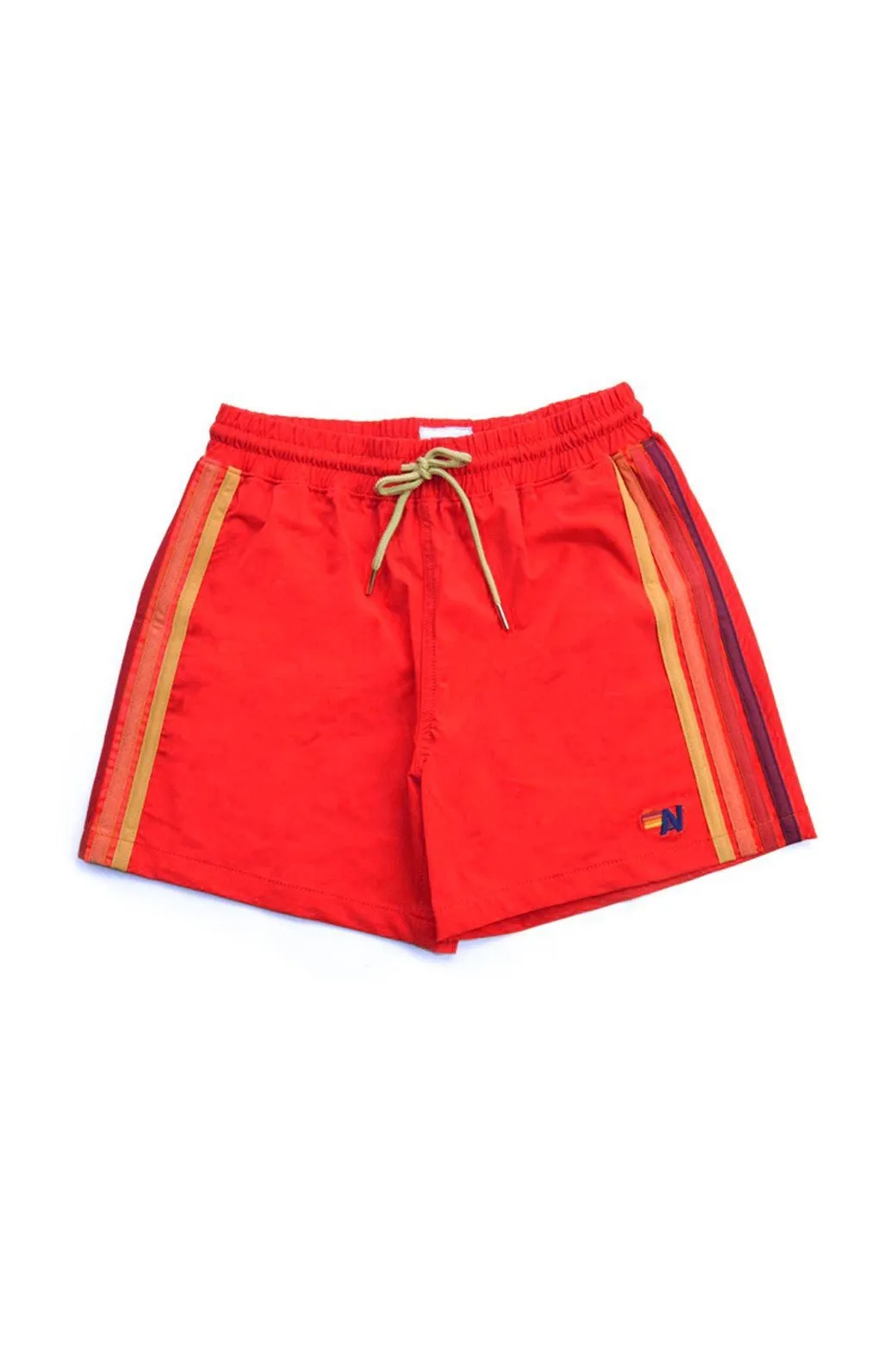 AVIATOR NATION KIDS FLEX BOARD SHORTS - RED