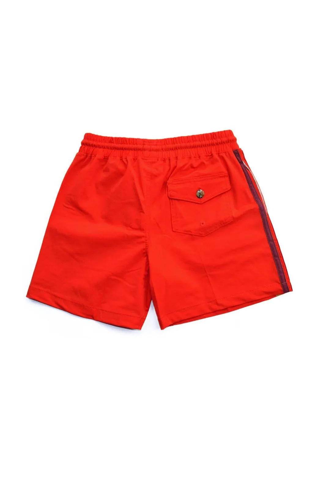 AVIATOR NATION KIDS FLEX BOARD SHORTS - RED