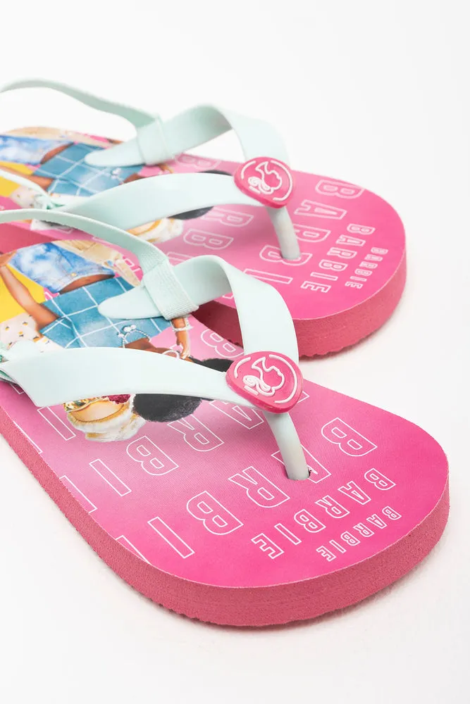 Barbie Flip Flop Pink