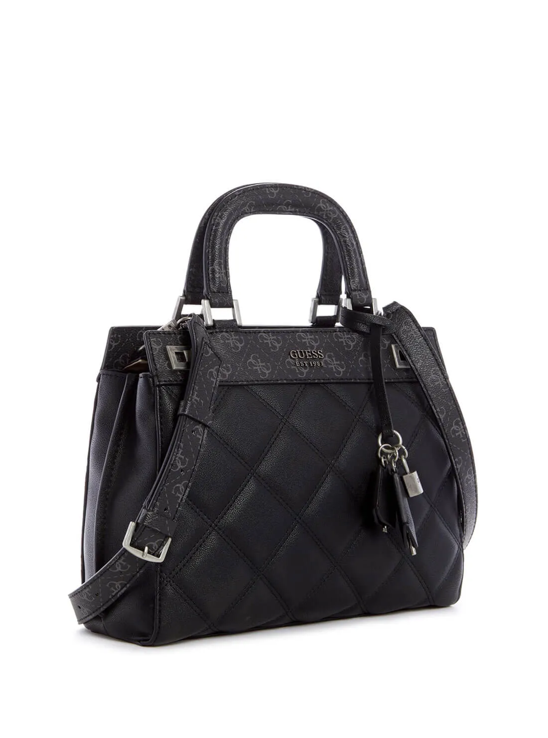 Black Katey Luxury Satchel Bag