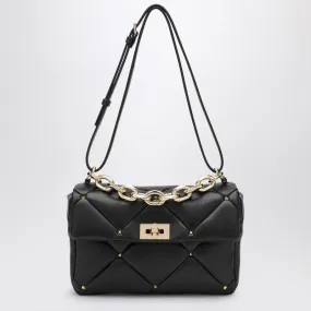 BLACK ROCKSTUD SPIKE BAG