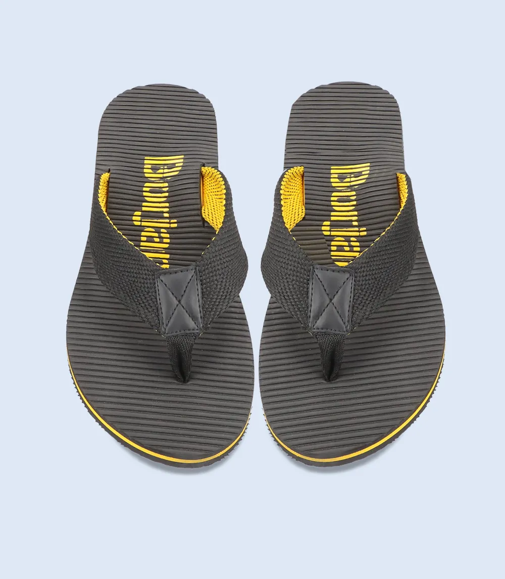 BM5562-BLACK-Men Flip Flop