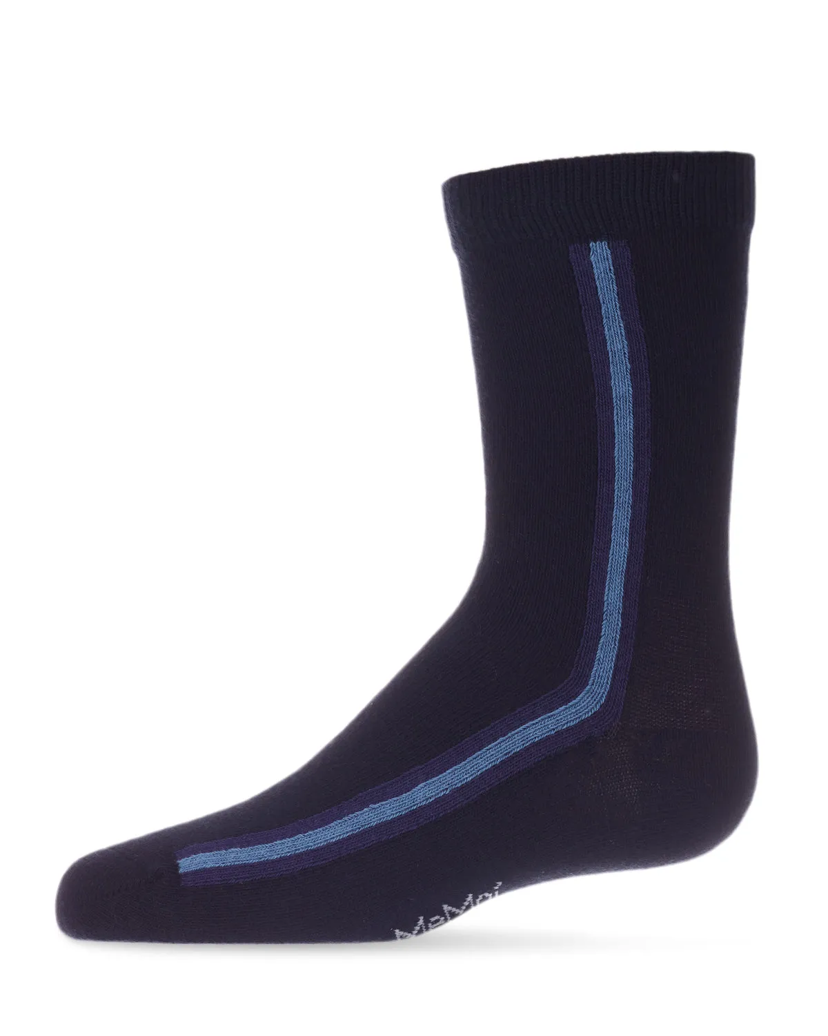 Boys' Side Stripe Crew Socks