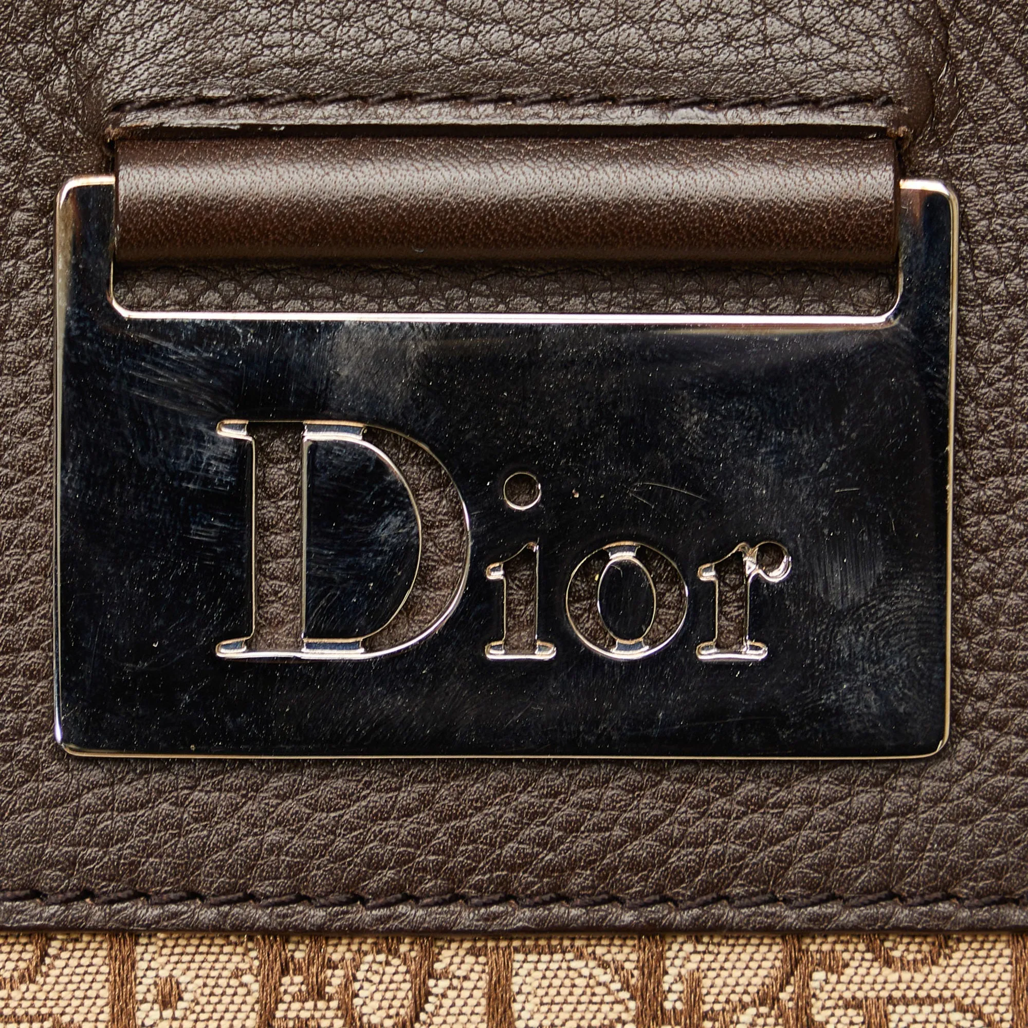 Brown Dior Diorissimo Street Chic Tote