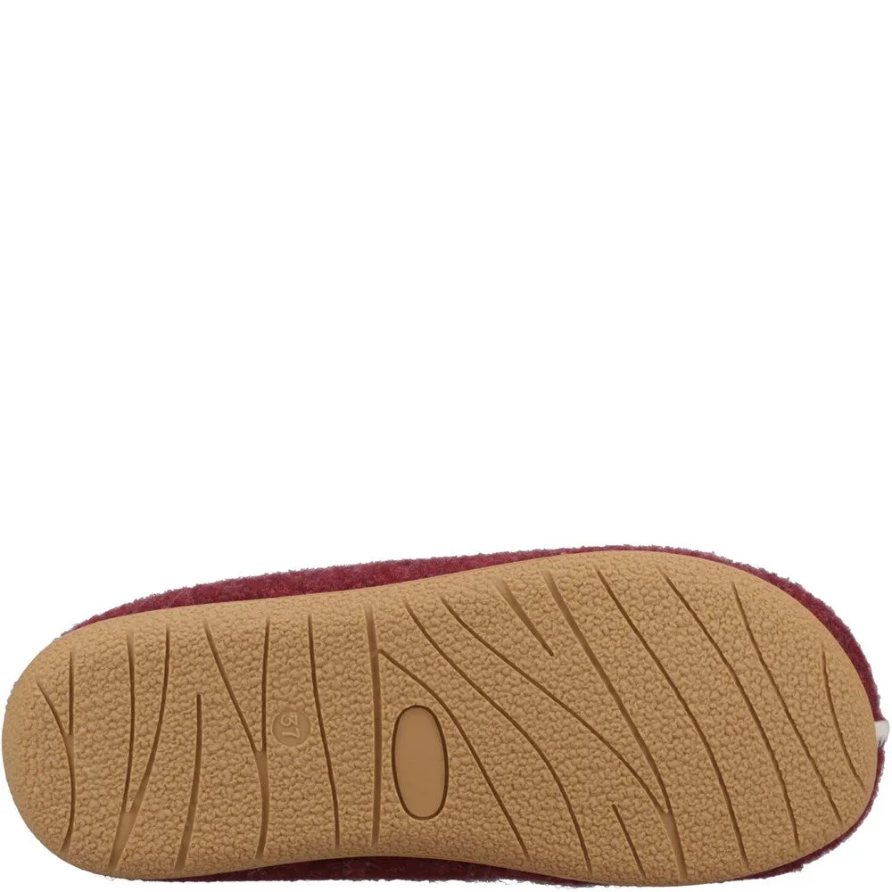 Burgundy Pixie Good Slippers