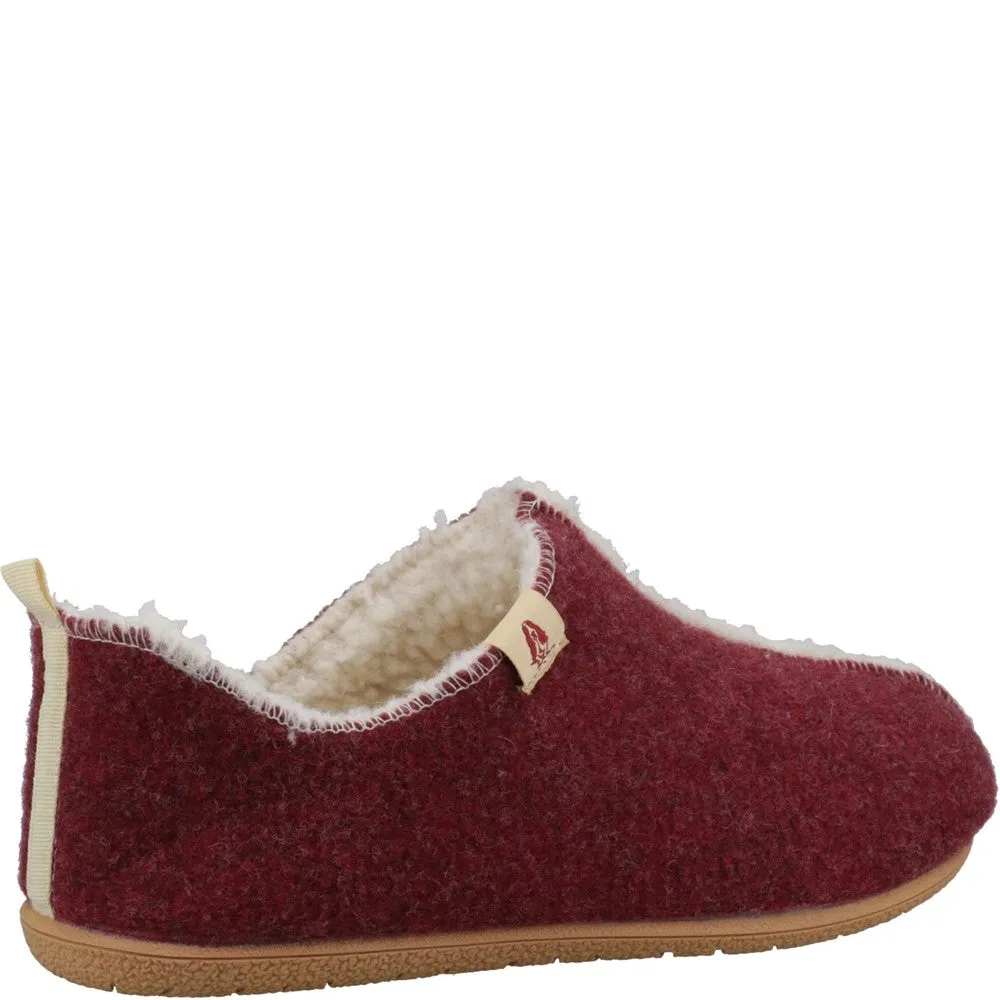 Burgundy Pixie Good Slippers