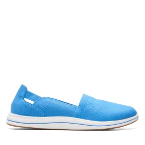 Clarks Breeze Step Slip On Blue Women's