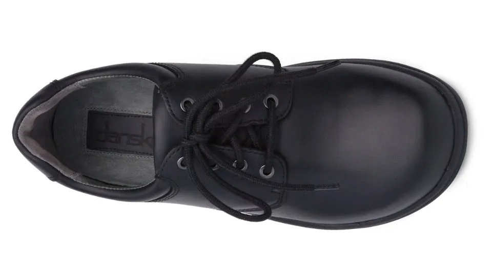 Dansko Walker Black Smooth Leather