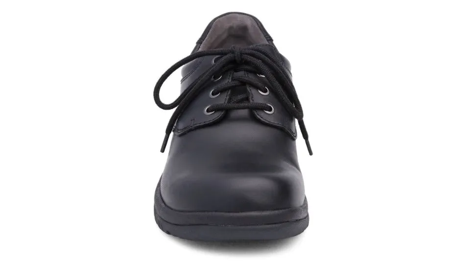 Dansko Walker Black Smooth Leather