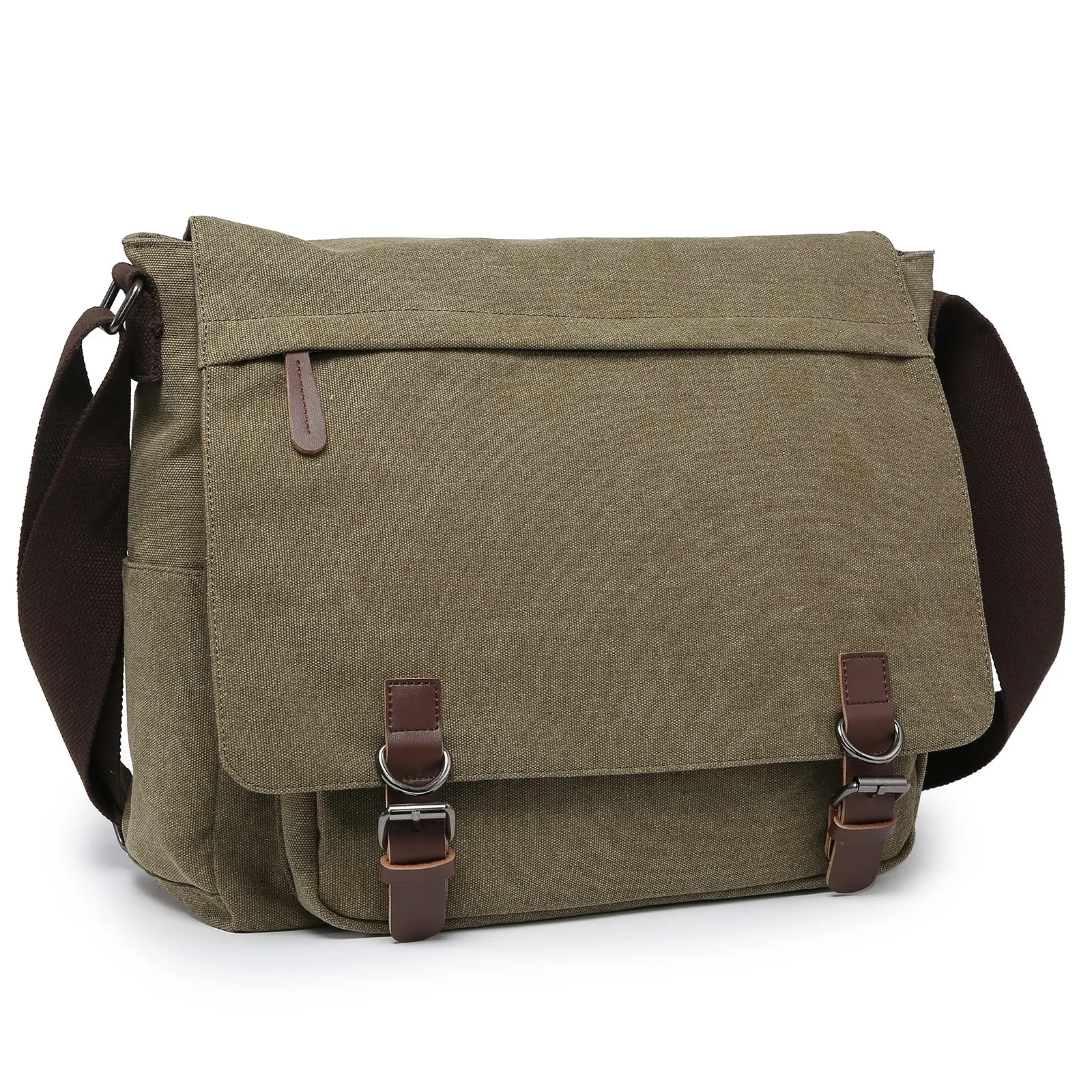 Dasein Vintage Unisex Large Canvas Messenger Bag/Cross body