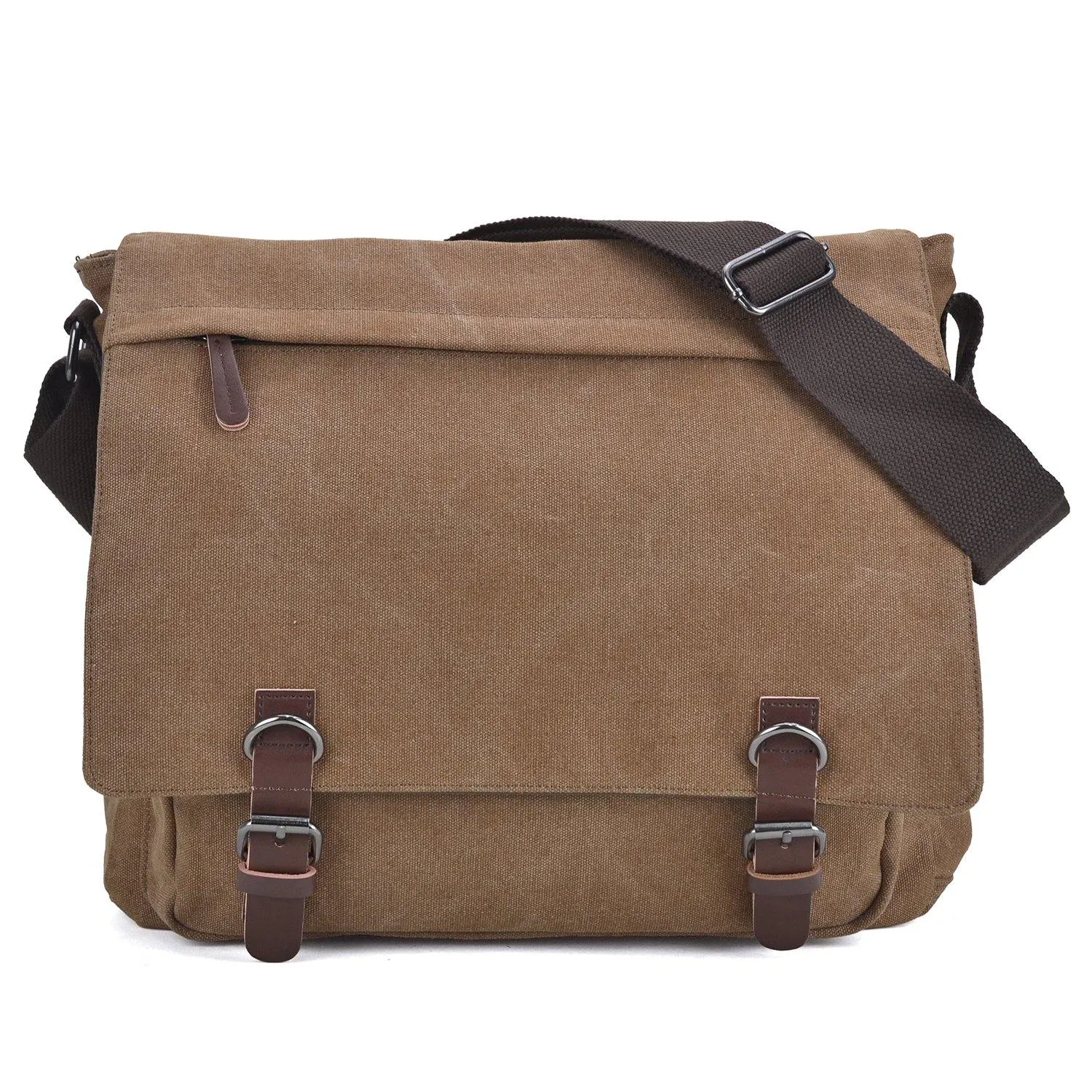 Dasein Vintage Unisex Large Canvas Messenger Bag/Cross body