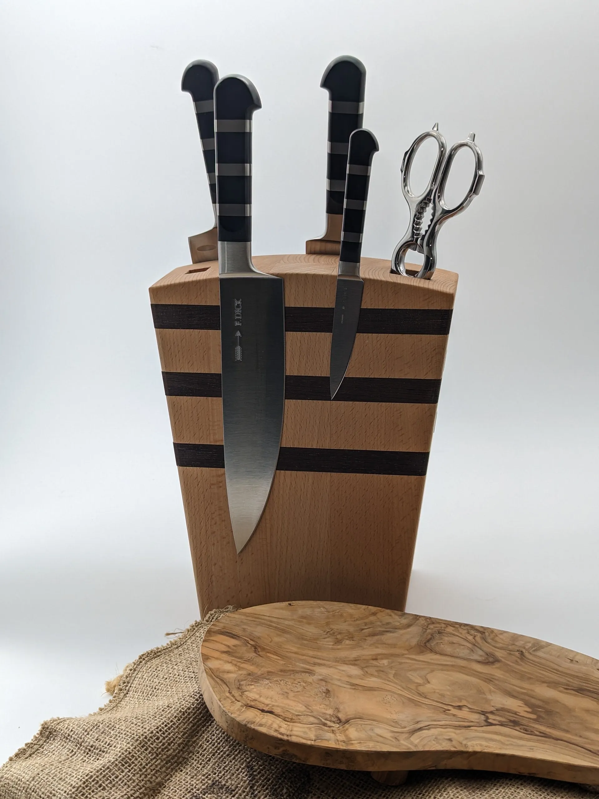 F. Dick 1905 Magnetic 5pc Knife Block (Open Box)