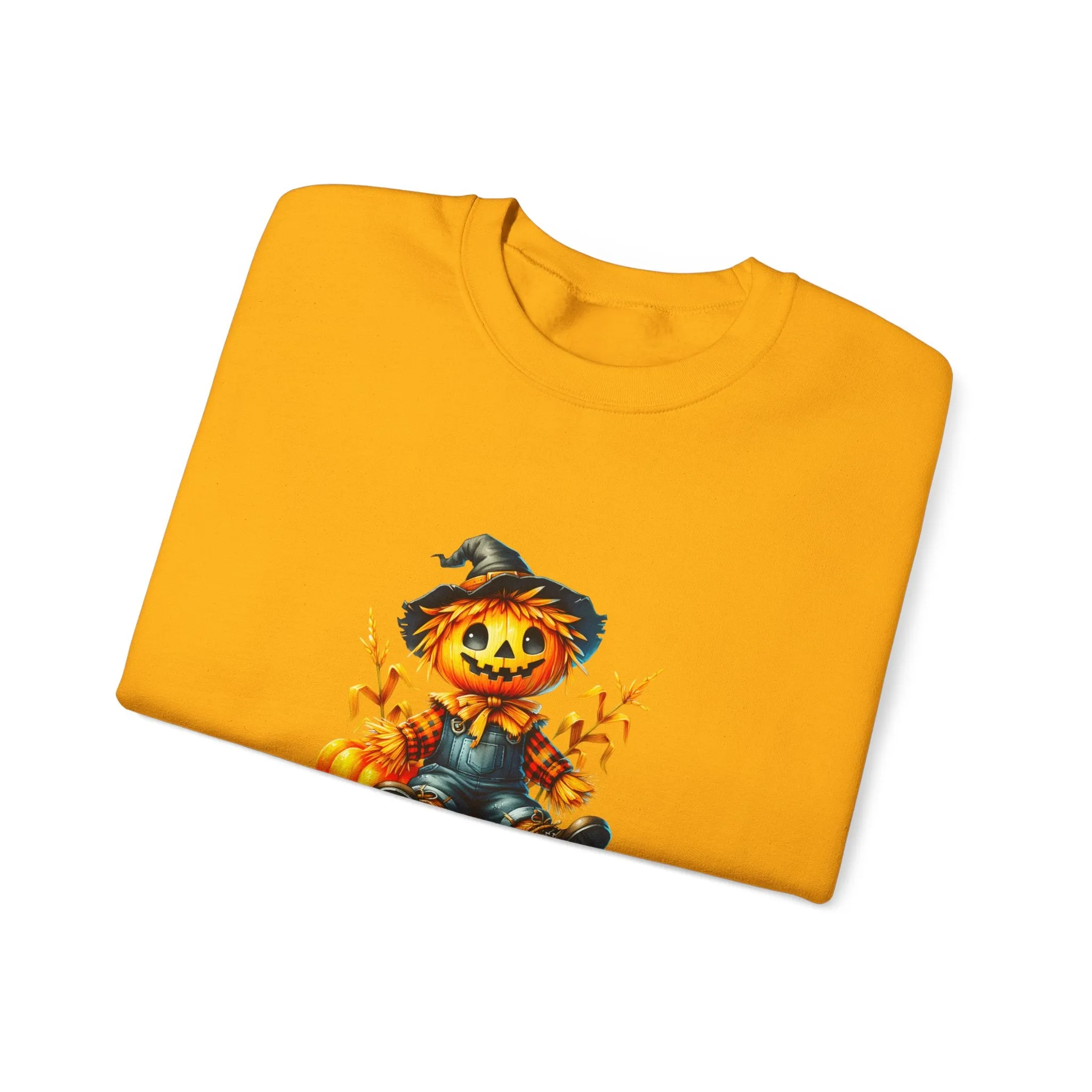 Fall Scarecrow Unisex Heavy Blend™ Crewneck Sweatshirt