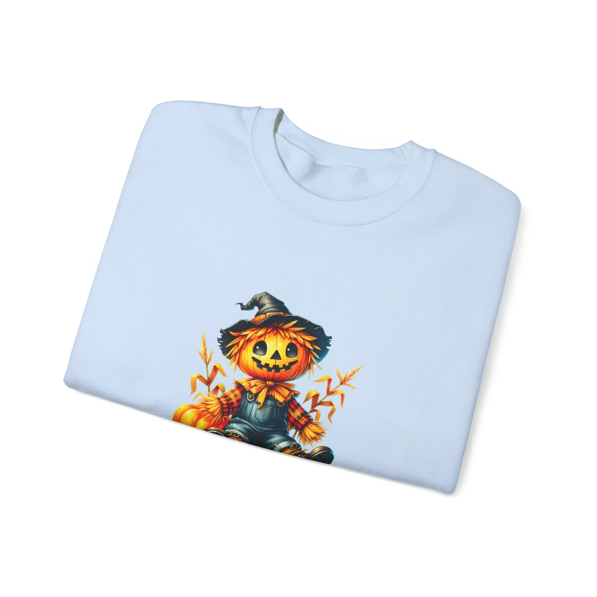 Fall Scarecrow Unisex Heavy Blend™ Crewneck Sweatshirt