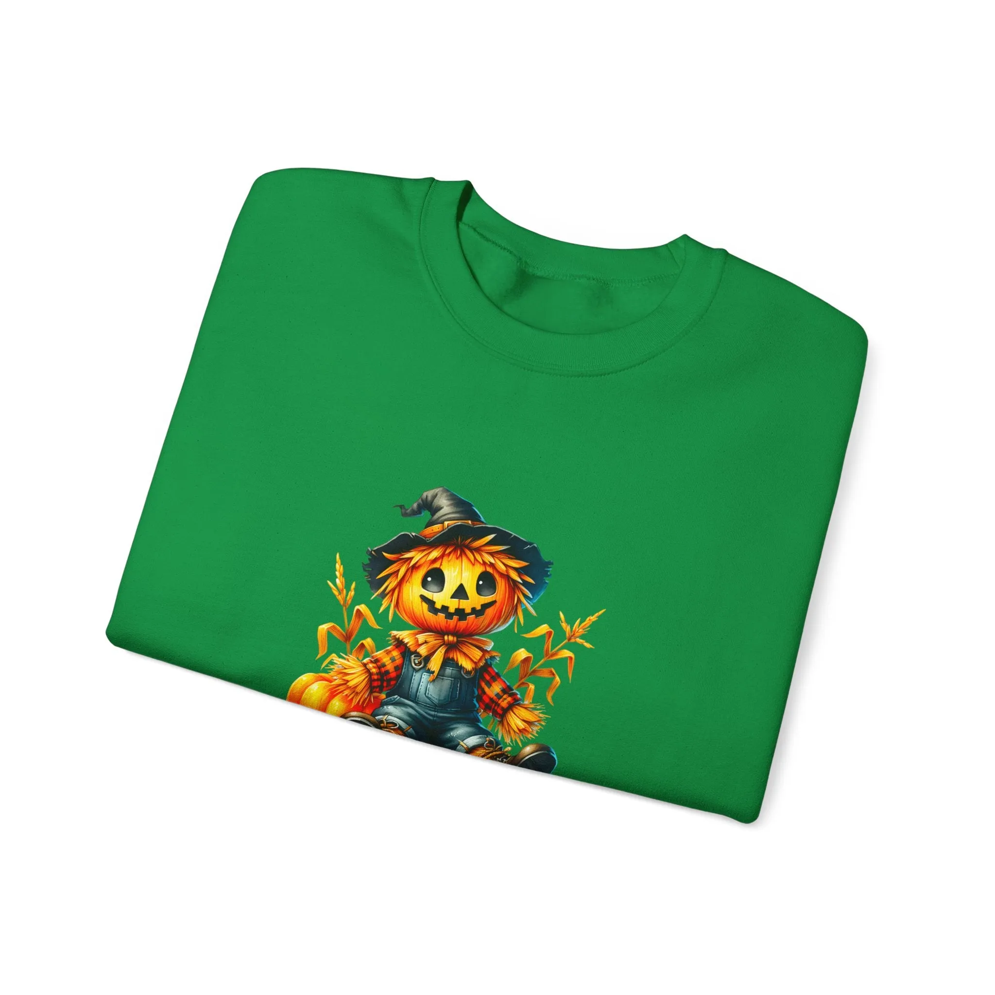 Fall Scarecrow Unisex Heavy Blend™ Crewneck Sweatshirt