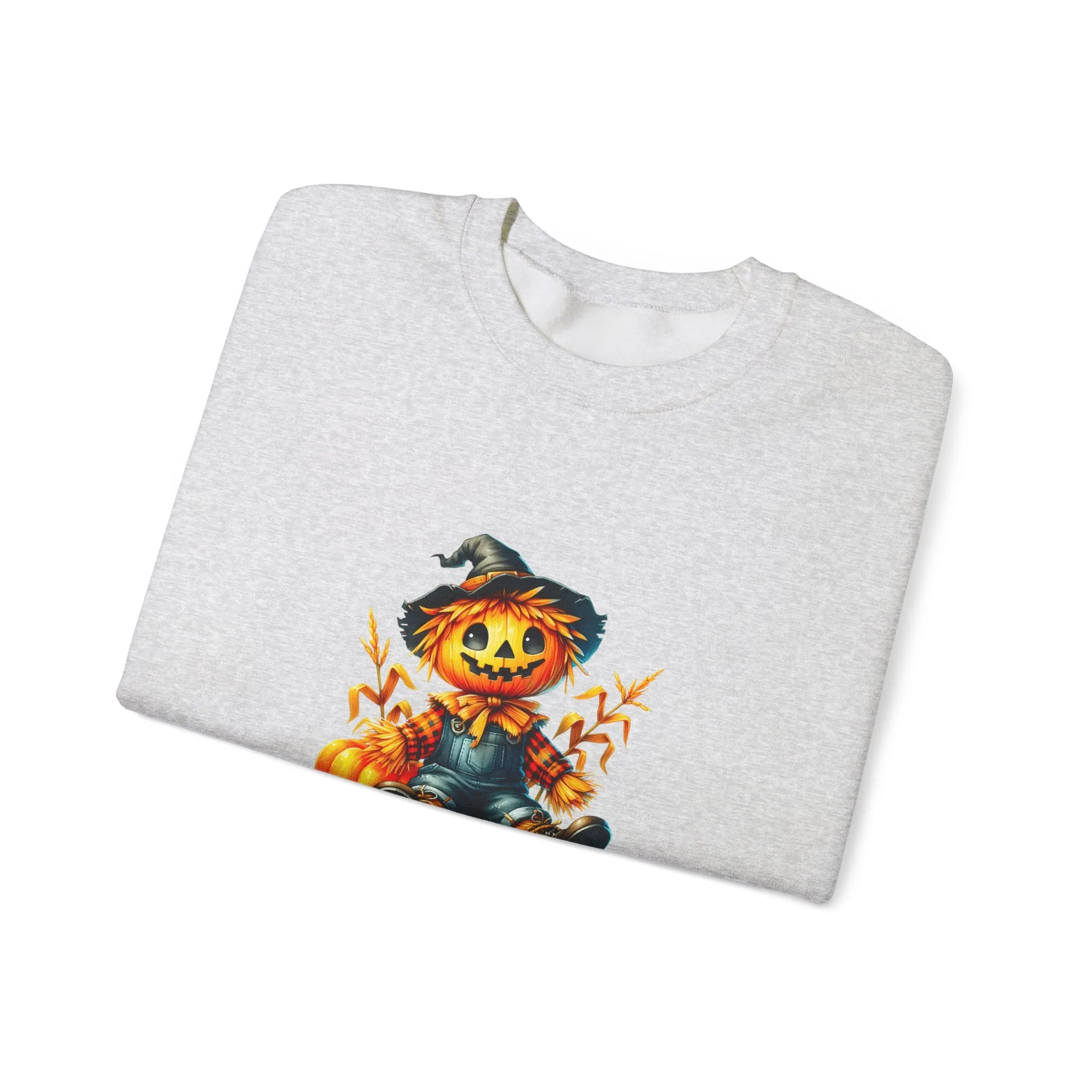 Fall Scarecrow Unisex Heavy Blend™ Crewneck Sweatshirt