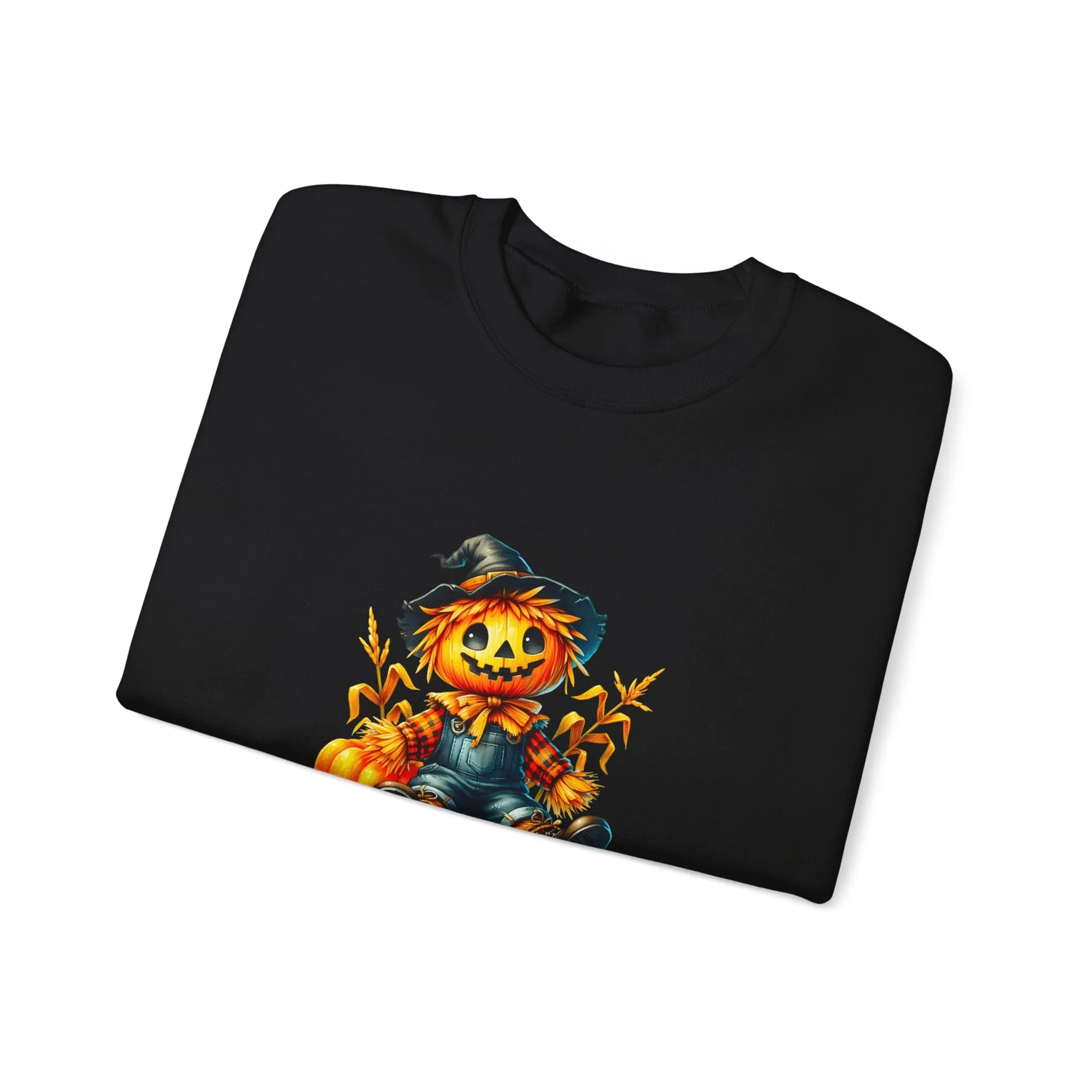 Fall Scarecrow Unisex Heavy Blend™ Crewneck Sweatshirt