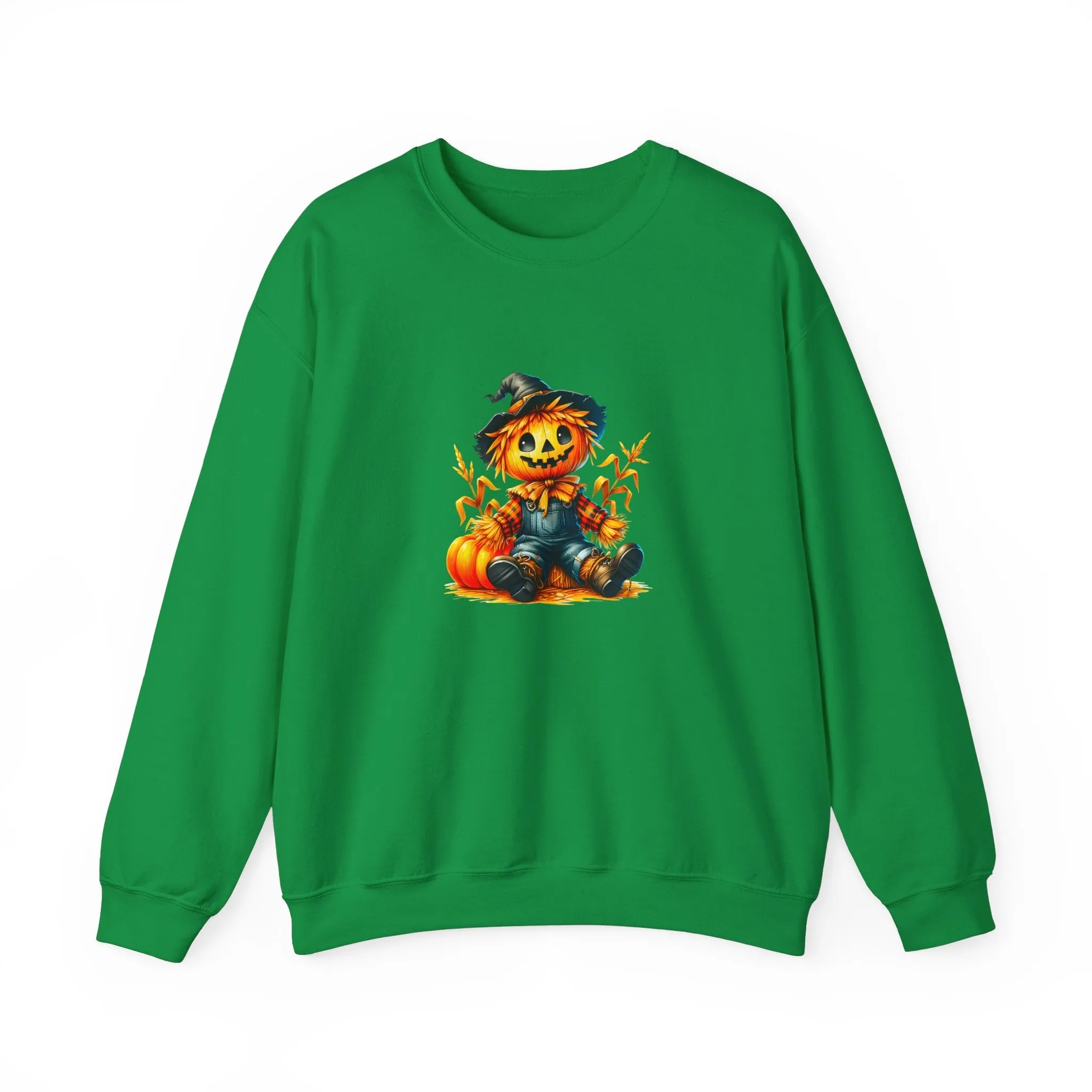 Fall Scarecrow Unisex Heavy Blend™ Crewneck Sweatshirt