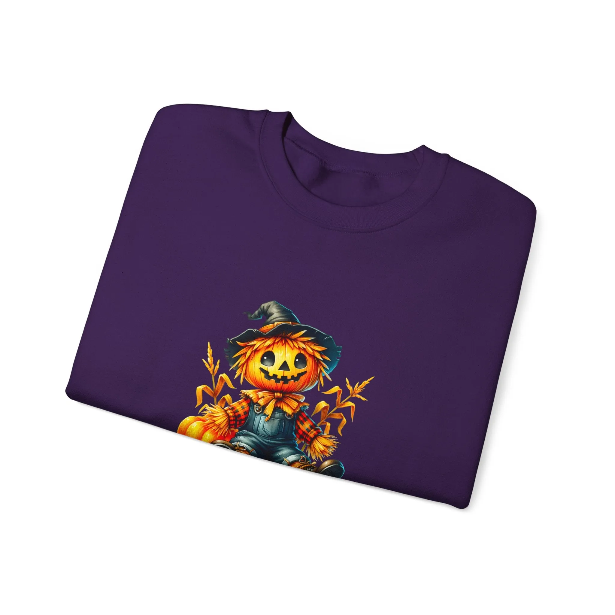 Fall Scarecrow Unisex Heavy Blend™ Crewneck Sweatshirt