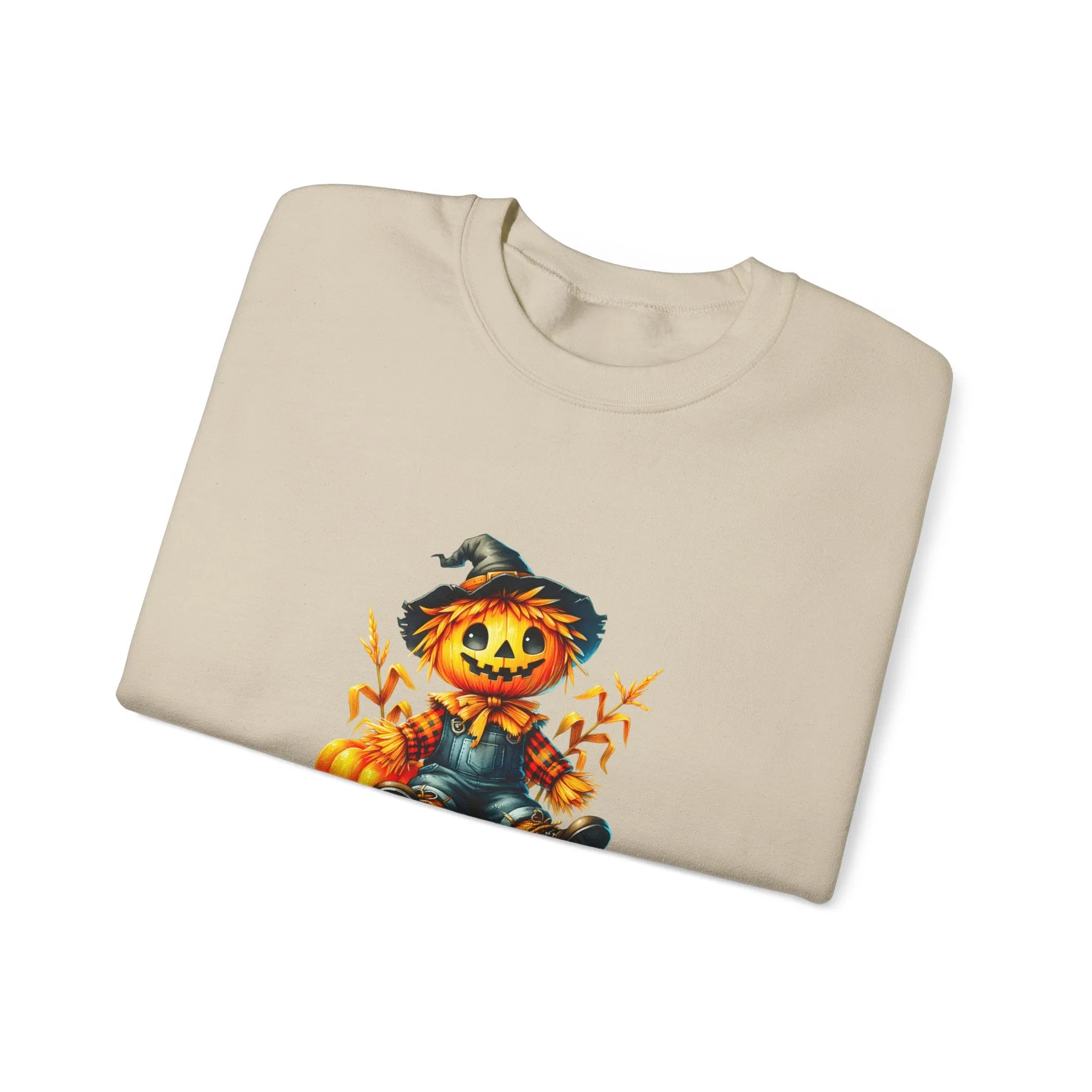 Fall Scarecrow Unisex Heavy Blend™ Crewneck Sweatshirt