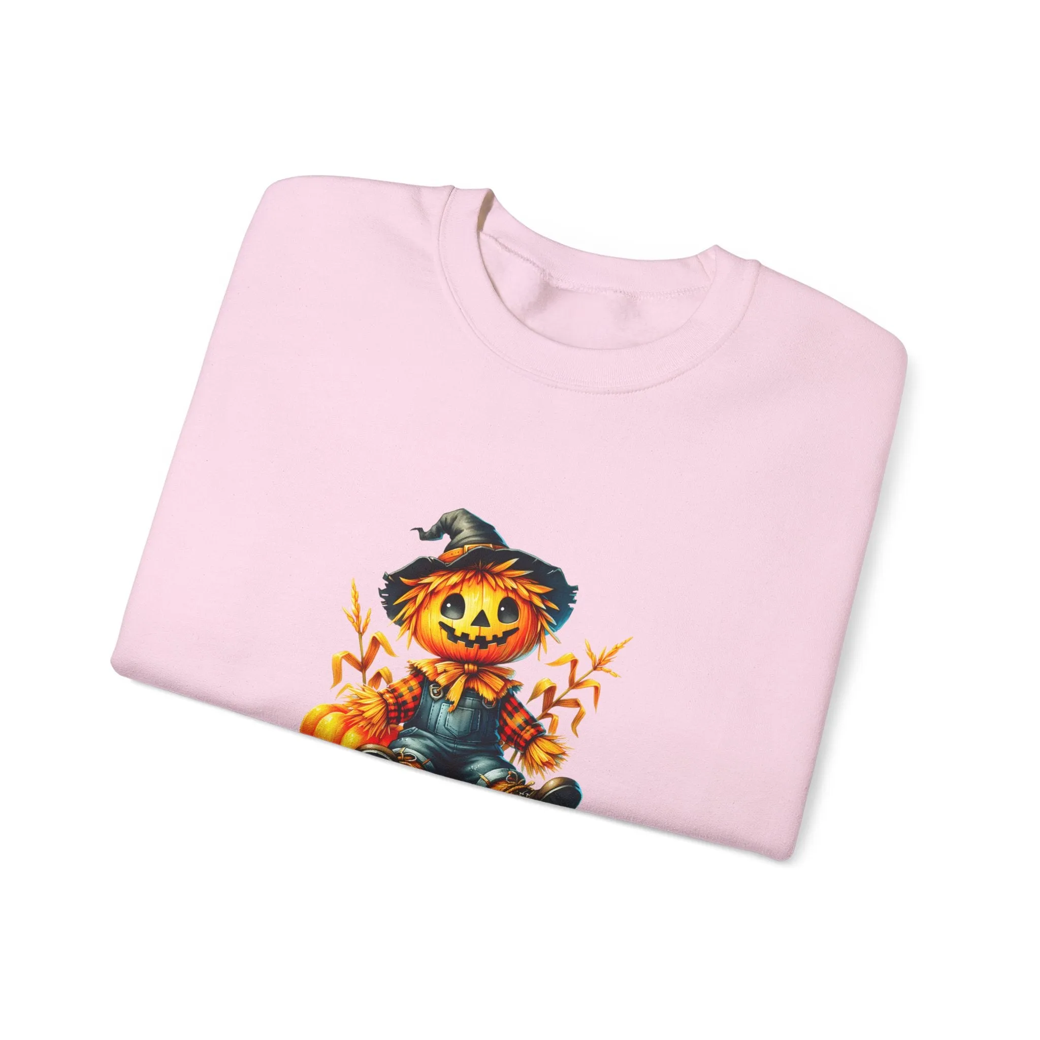 Fall Scarecrow Unisex Heavy Blend™ Crewneck Sweatshirt