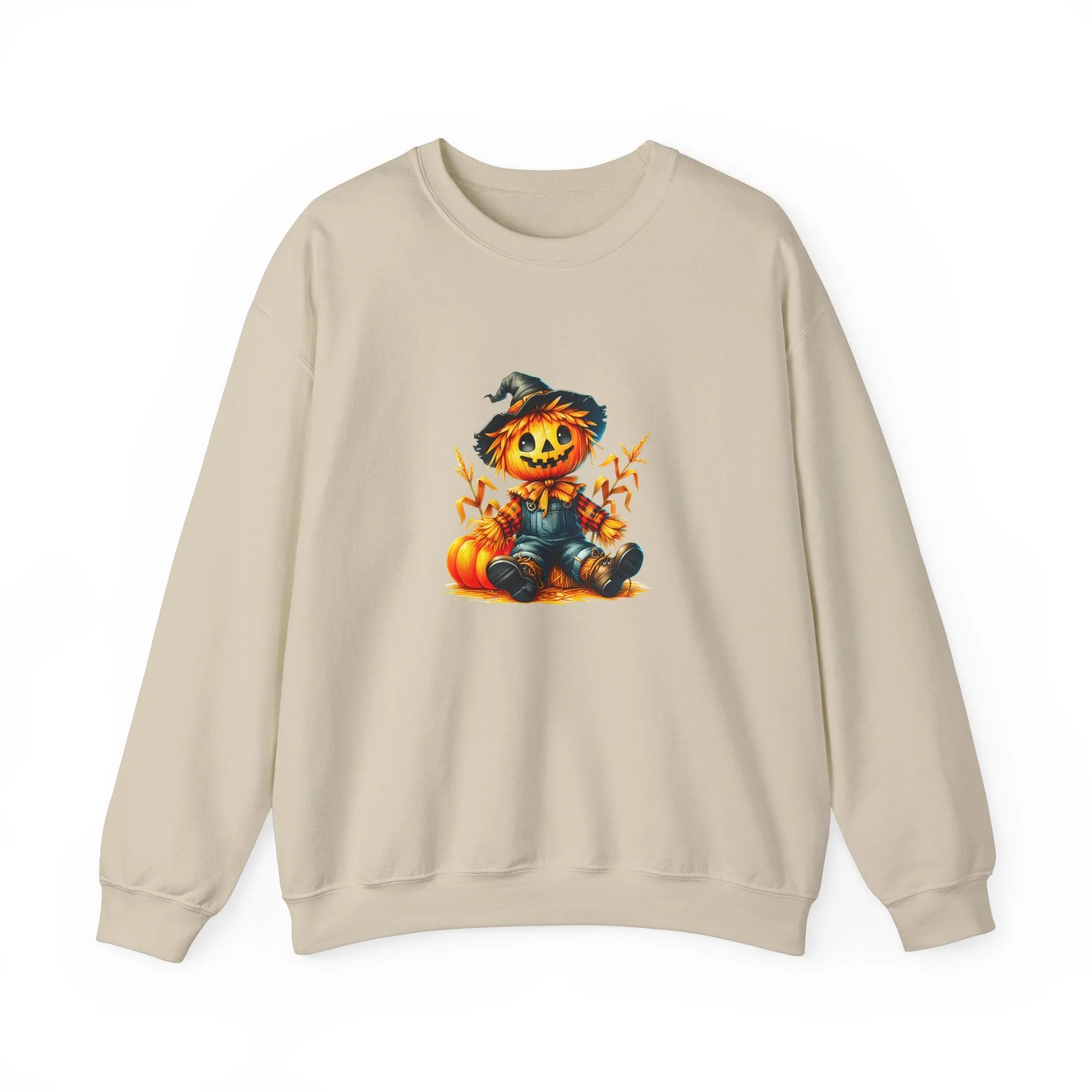 Fall Scarecrow Unisex Heavy Blend™ Crewneck Sweatshirt