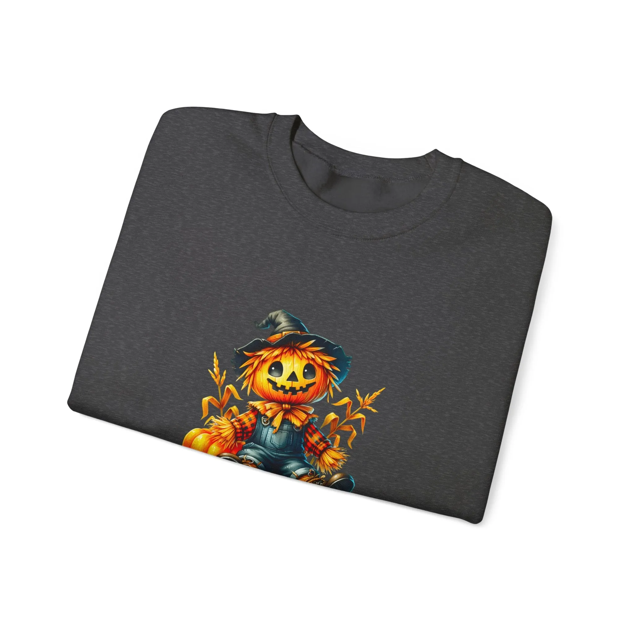 Fall Scarecrow Unisex Heavy Blend™ Crewneck Sweatshirt