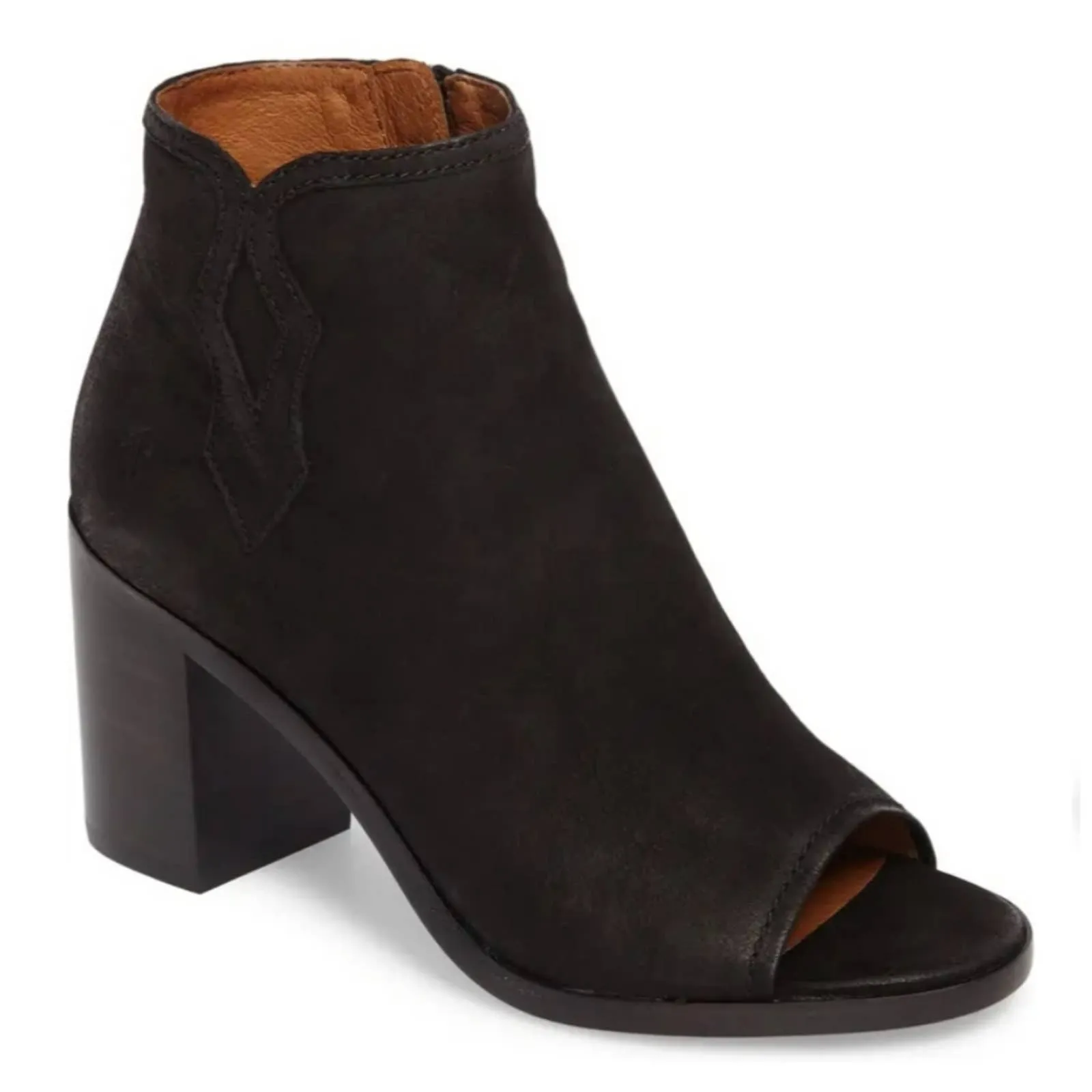 FRYE Danica Peep Toe booties Leather Boots