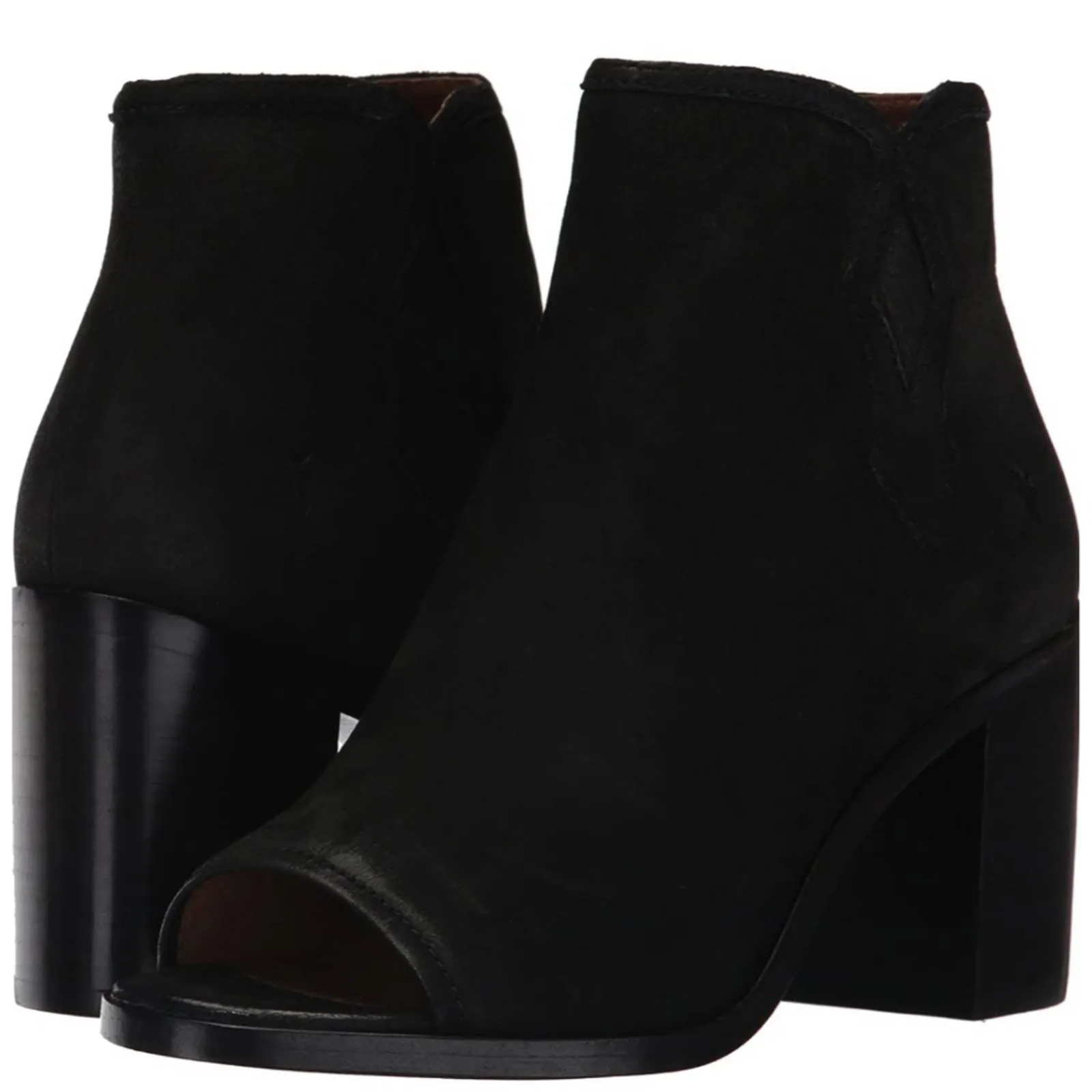 FRYE Danica Peep Toe booties Leather Boots