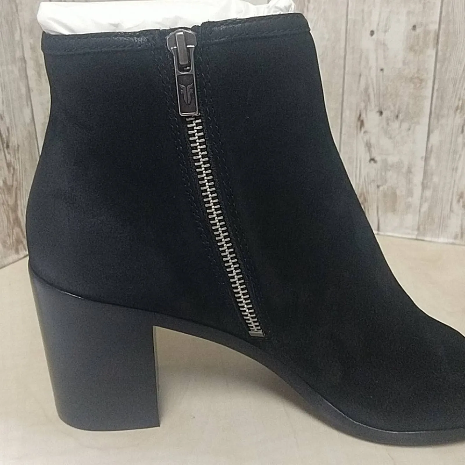 FRYE Danica Peep Toe booties Leather Boots