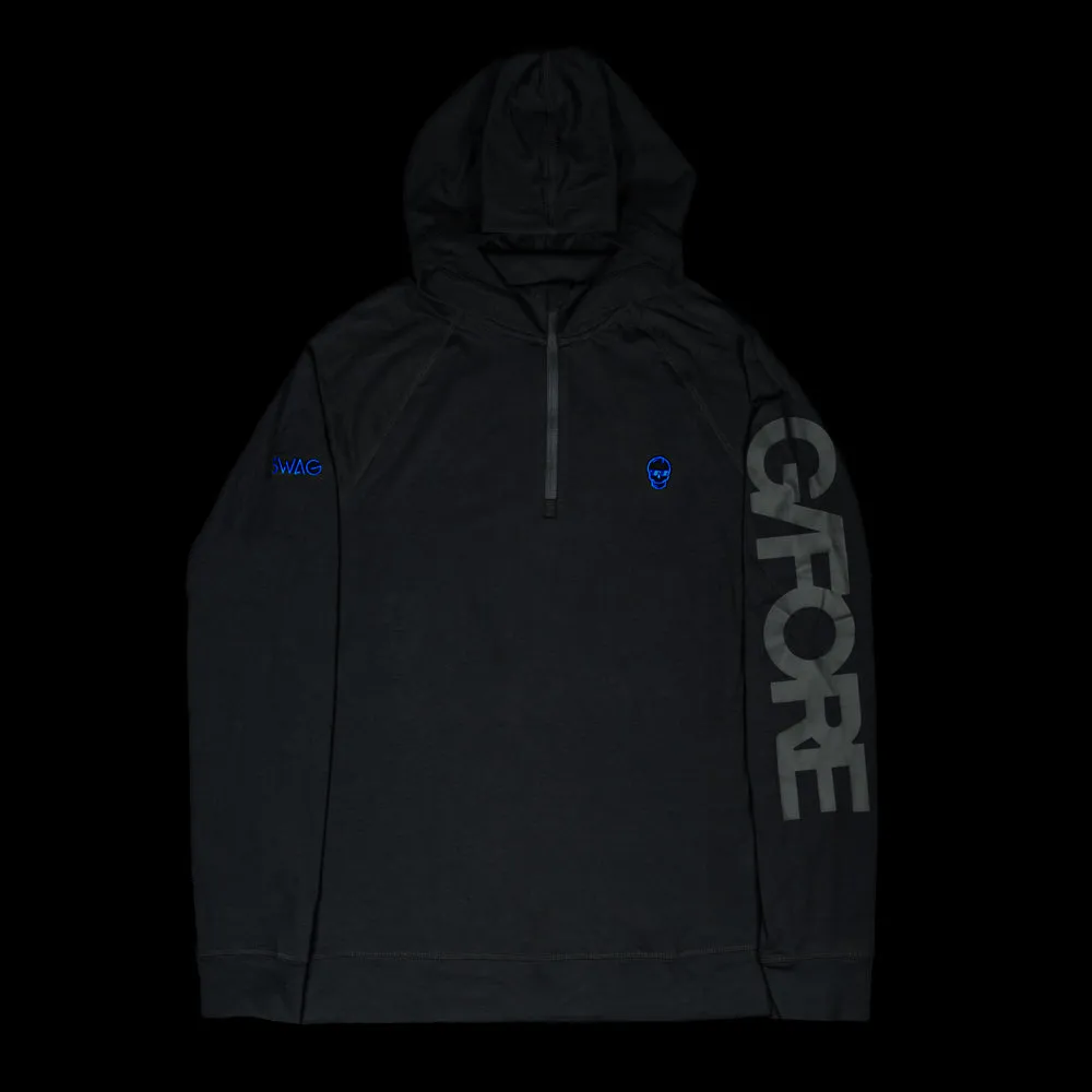 G/Fore Hooded Luxe 1/4 Zip