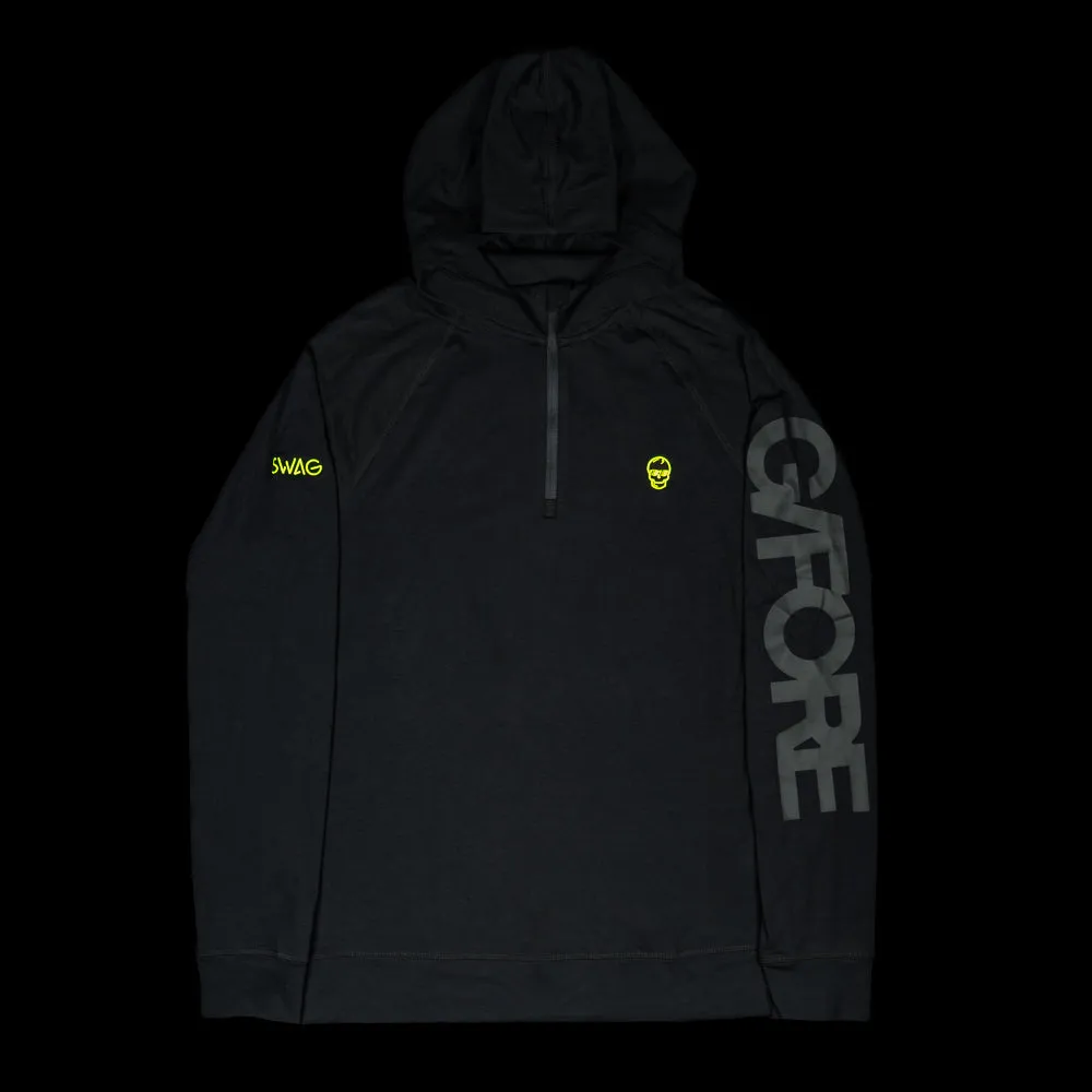 G/Fore Hooded Luxe 1/4 Zip