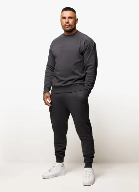 Gym King Eclipse Embossed Tracksuit - Pewter