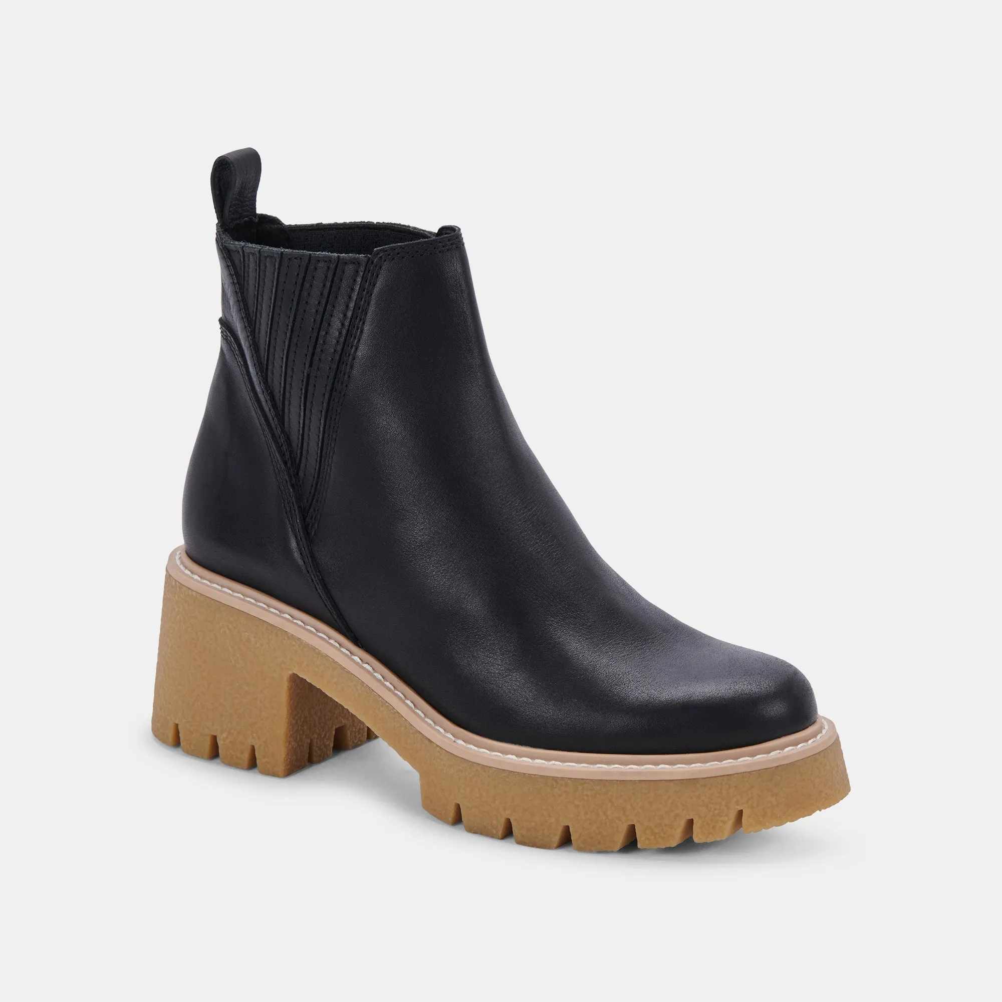 HARTE H2O BOOTS BLACK LEATHER