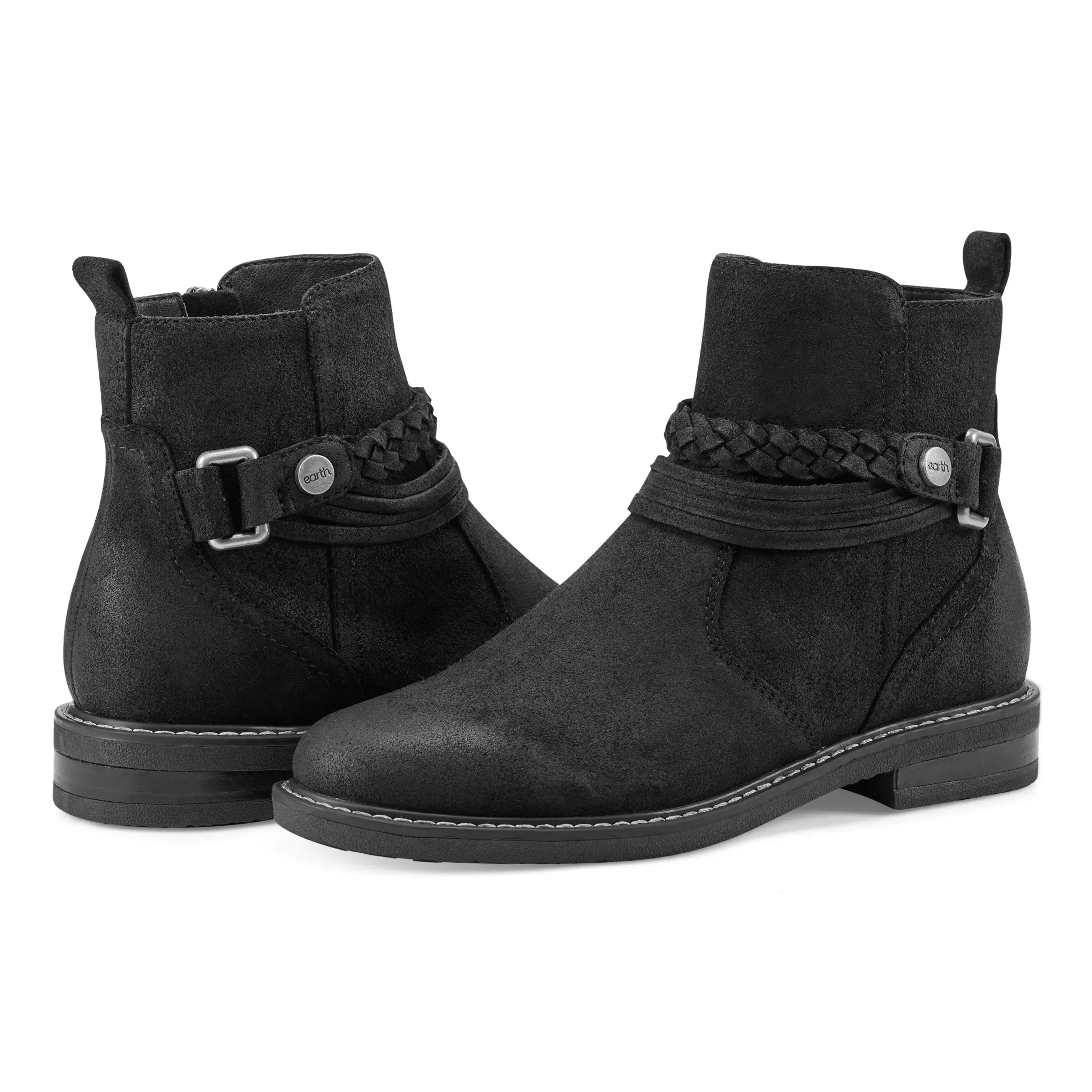 Jeno Round Toe Casual Booties