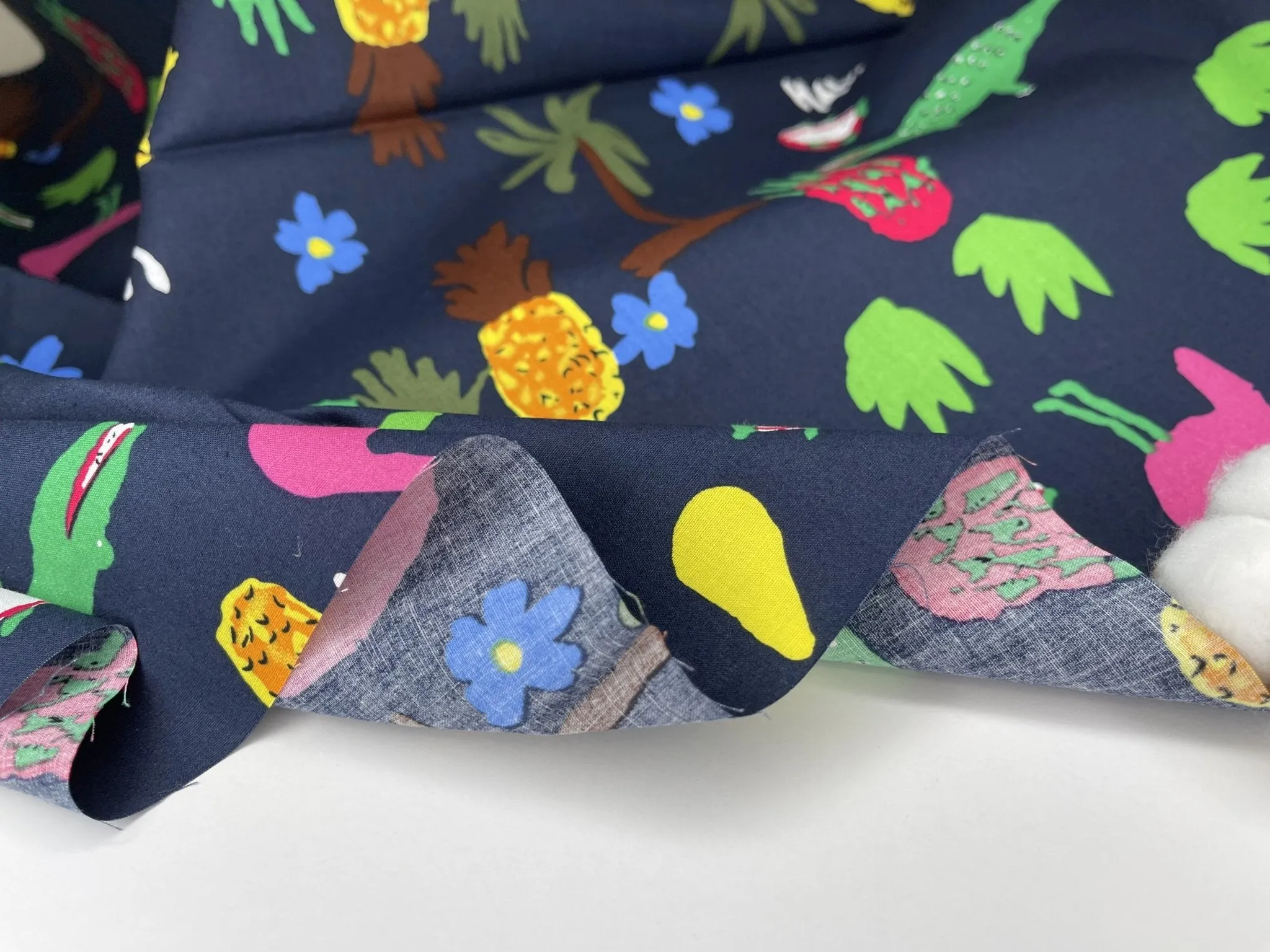 Jungle Kids Children Crocodile  Print  Fabric