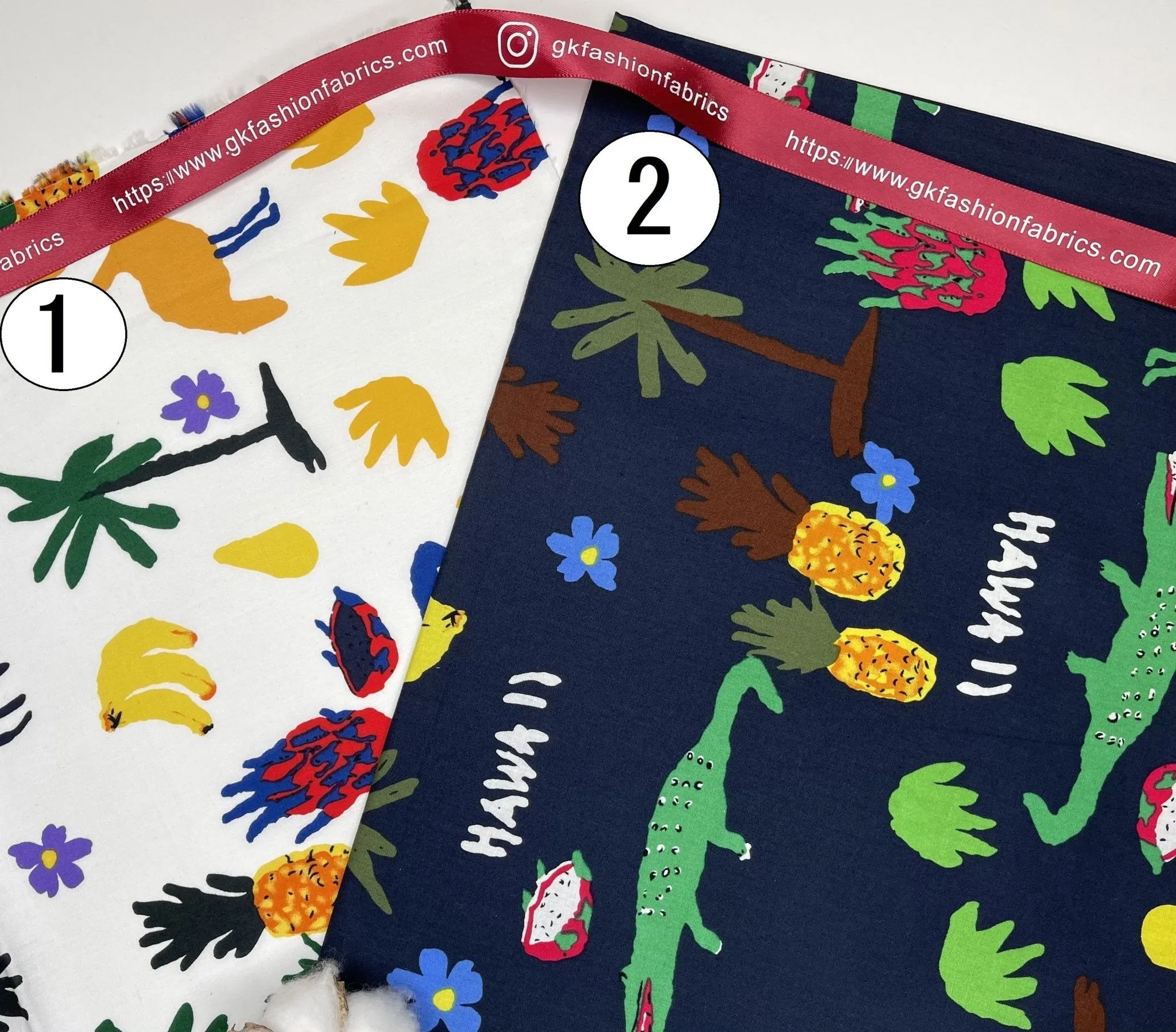 Jungle Kids Children Crocodile  Print  Fabric