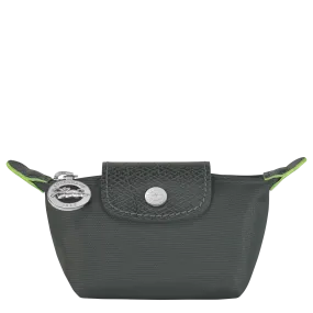 Longchamp Le Pliage Green Coin Purse Graphite