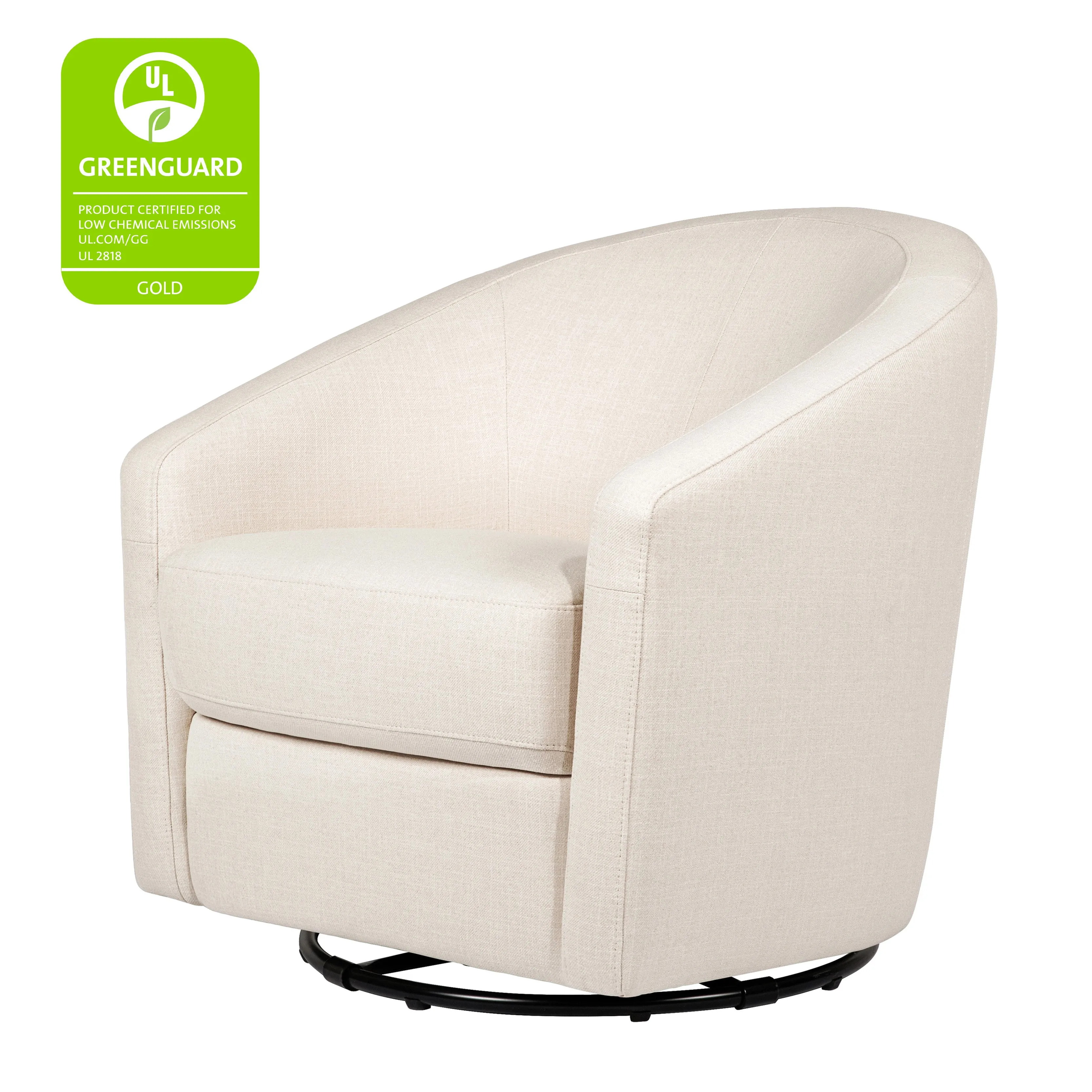 Madison Swivel Glider in Eco-Performance Fabric | Water Repellent & Stain Resistant