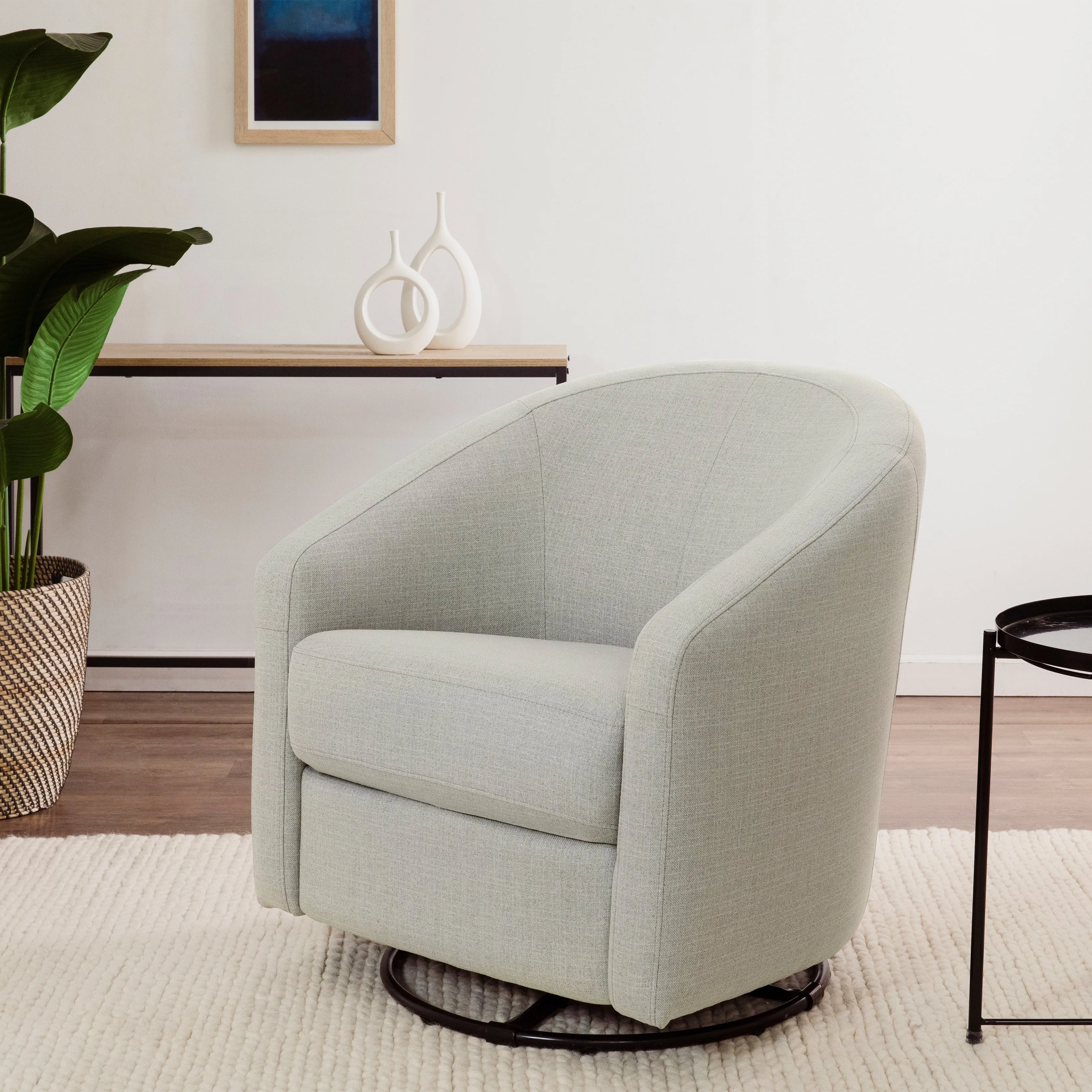 Madison Swivel Glider in Eco-Performance Fabric | Water Repellent & Stain Resistant