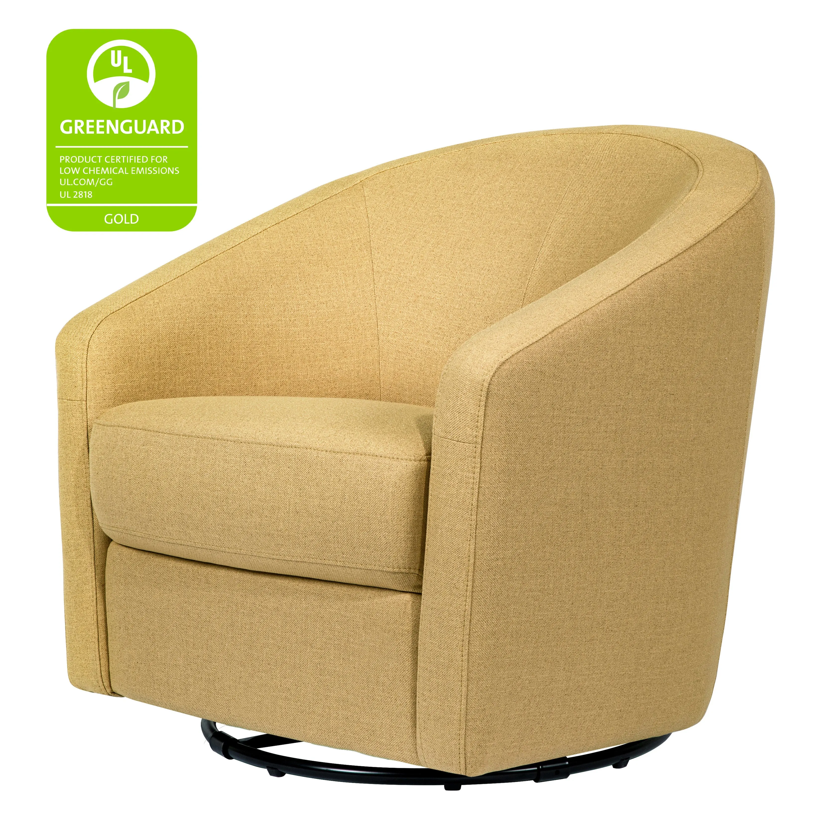 Madison Swivel Glider in Eco-Performance Fabric | Water Repellent & Stain Resistant