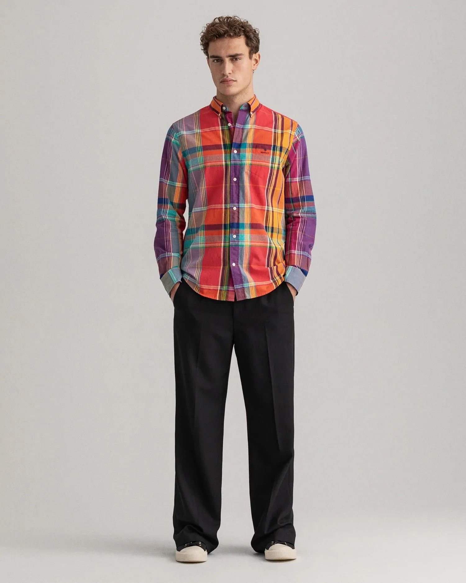 Madras Check Shirt - Watermelon