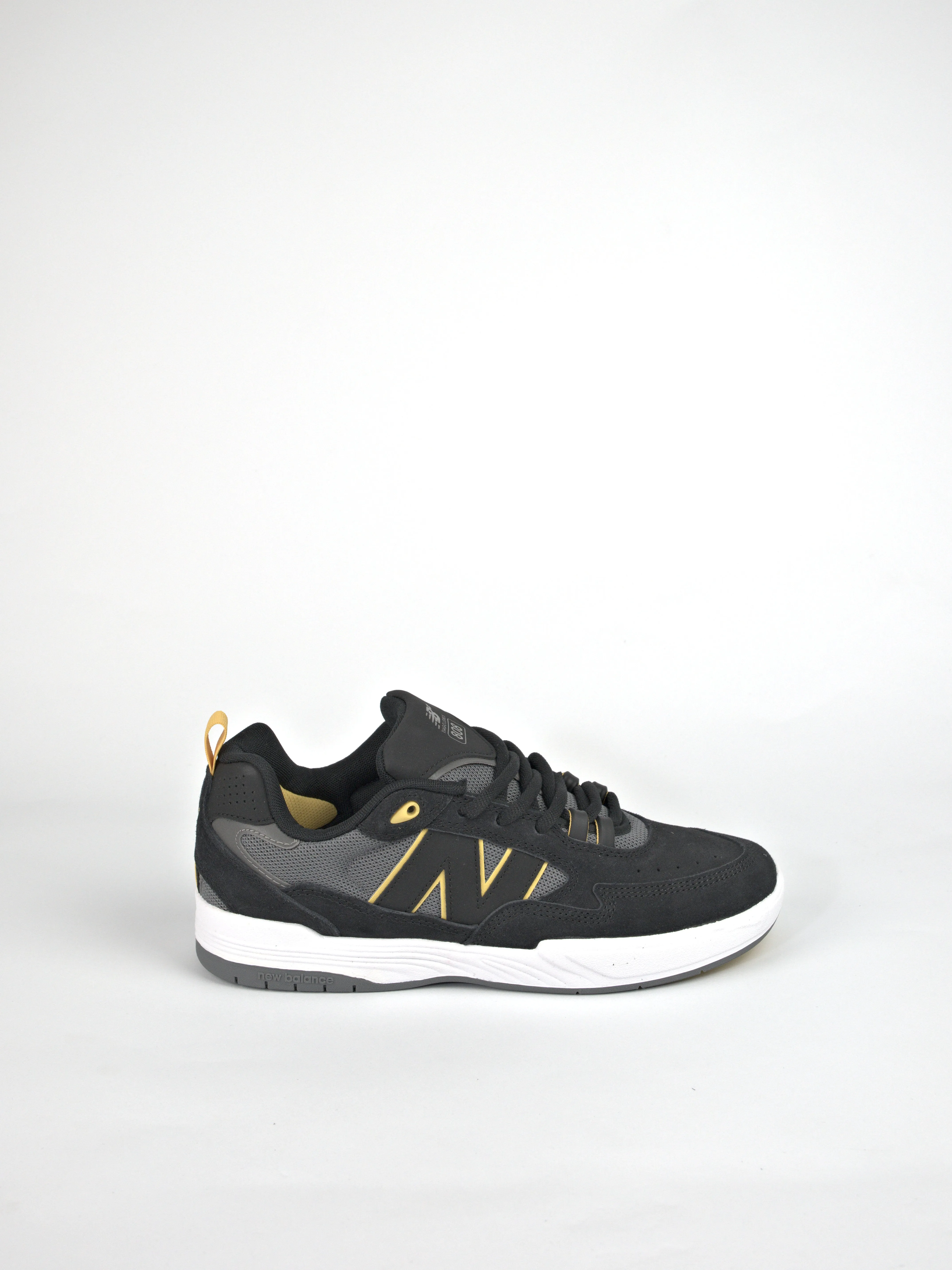 New Balance Numeric Tiago Lemos 808's -  Black / Yellow / White - Pro Skate Shoe