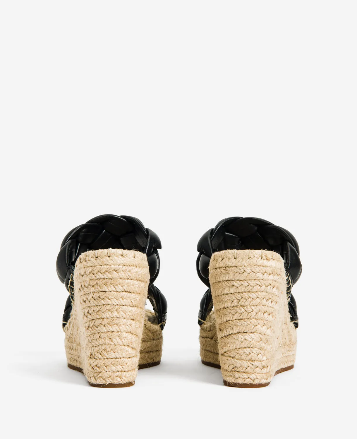 Olivia Braided Wedge Espadrille Sandal